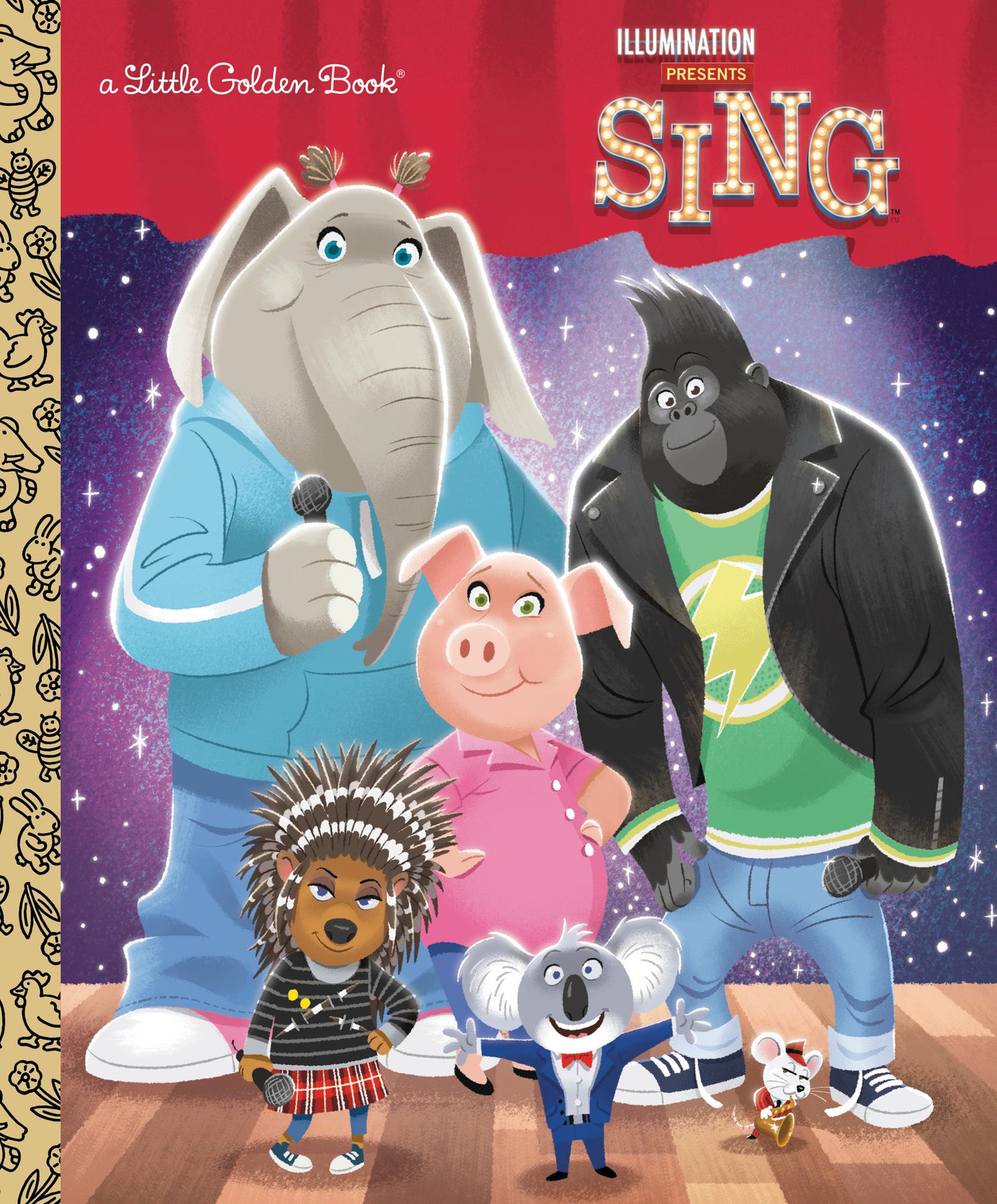 Illumination's Sing Little Golden Book (Little Golden Book)