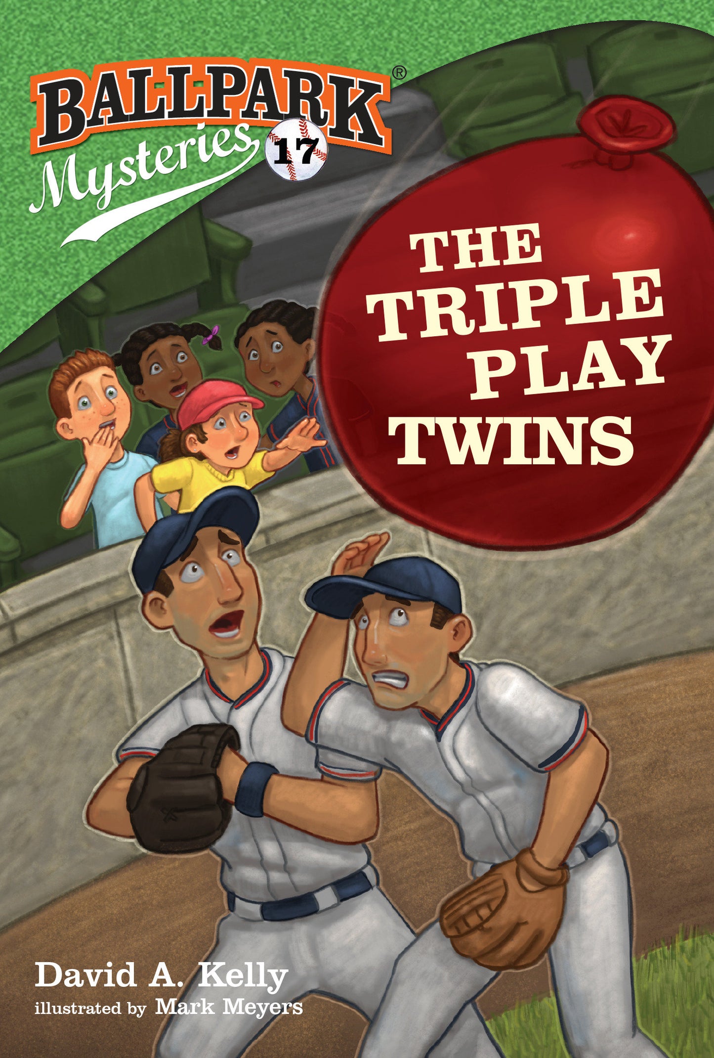 Ballpark Mysteries #17: The Triple Play Twins (Ballpark Mysteries) (Book:17)