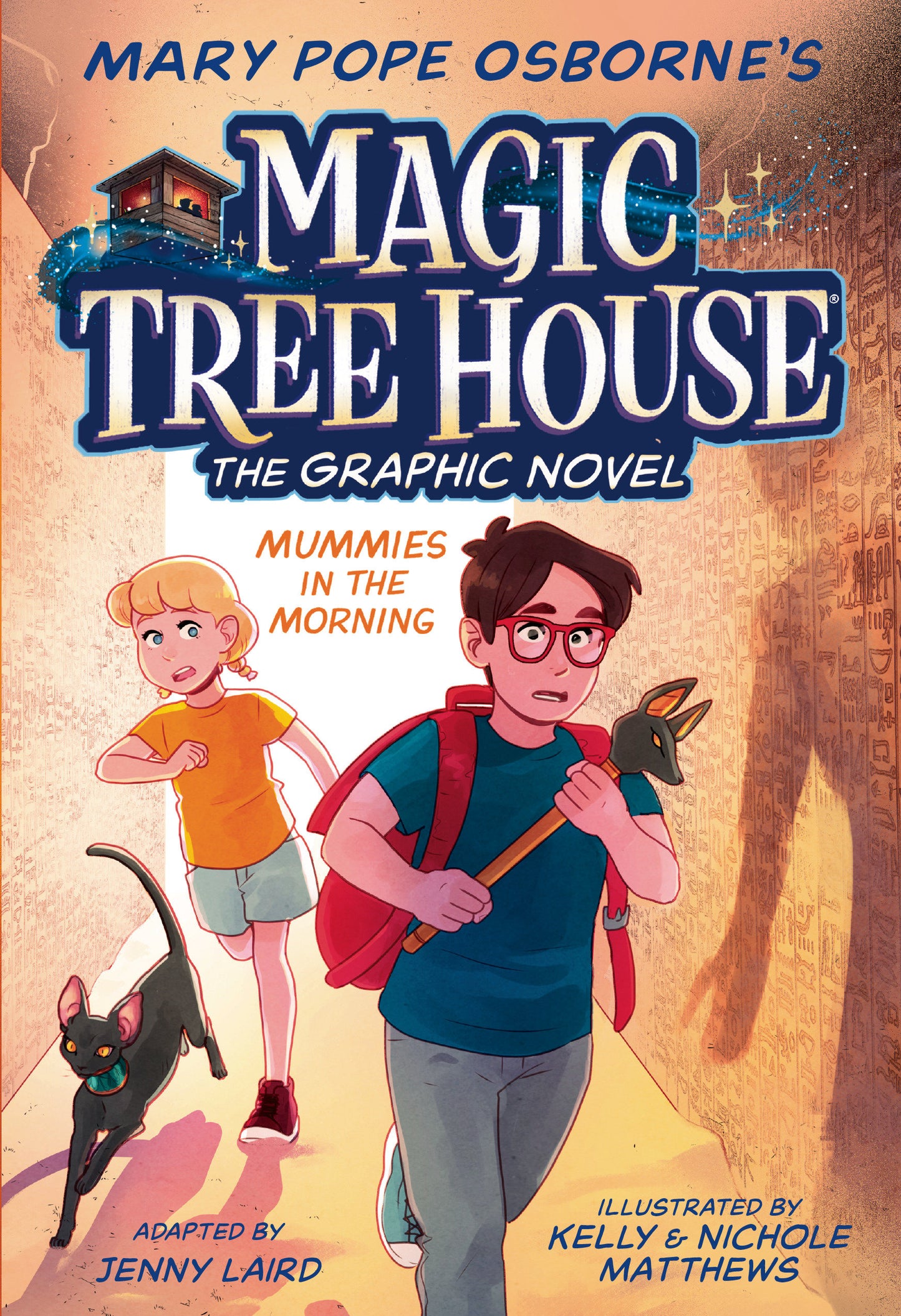 Mummies in the Morning Graphic Novel (Magic Tree House Graphic Novels) (Book:3)