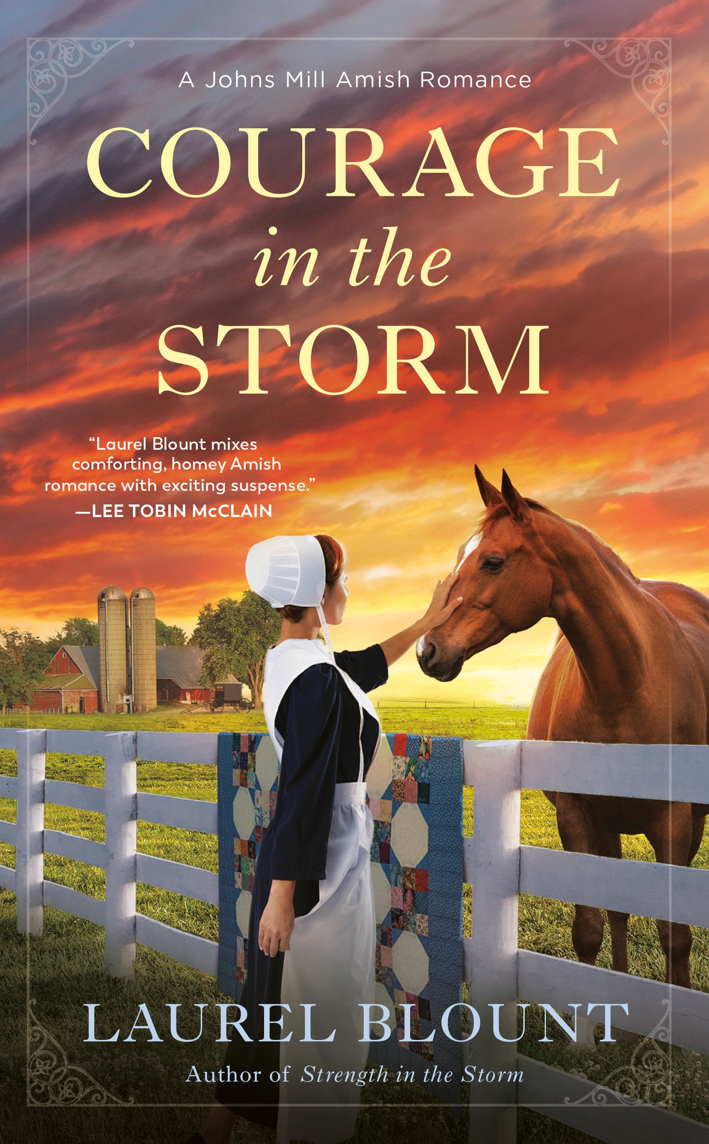 Courage in the Storm (A Johns Mill Amish Romance) (Book:3)