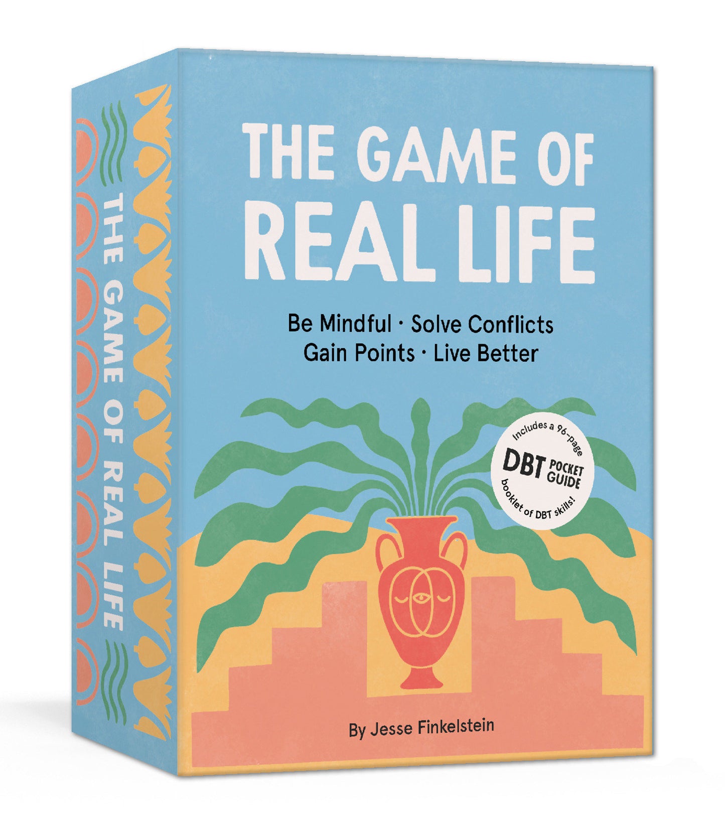 The Game of Real Life - Be Mindful. Solve Conflicts. Gain Points. Live Better. (Includes a 96-Page Pocket Guide to DBT Skills!) Card Games