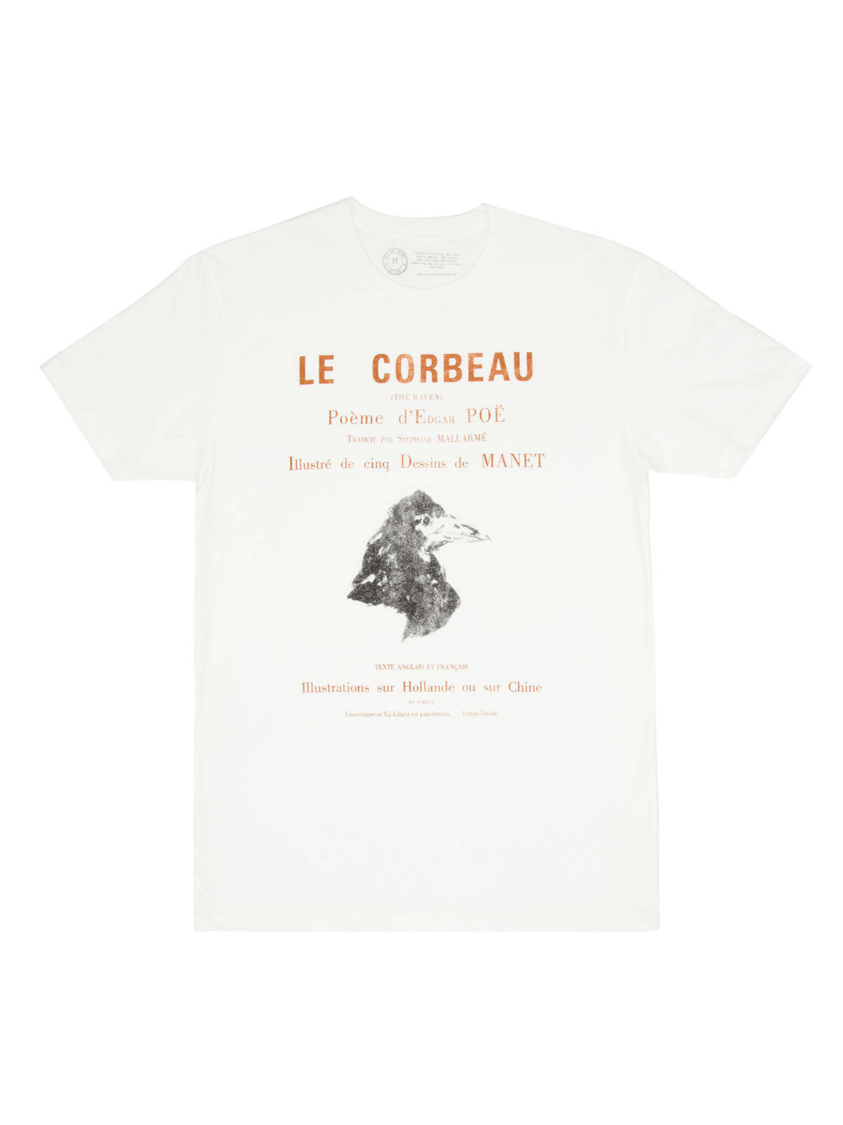 The Raven (French Edition) Unisex T-Shirt Medium