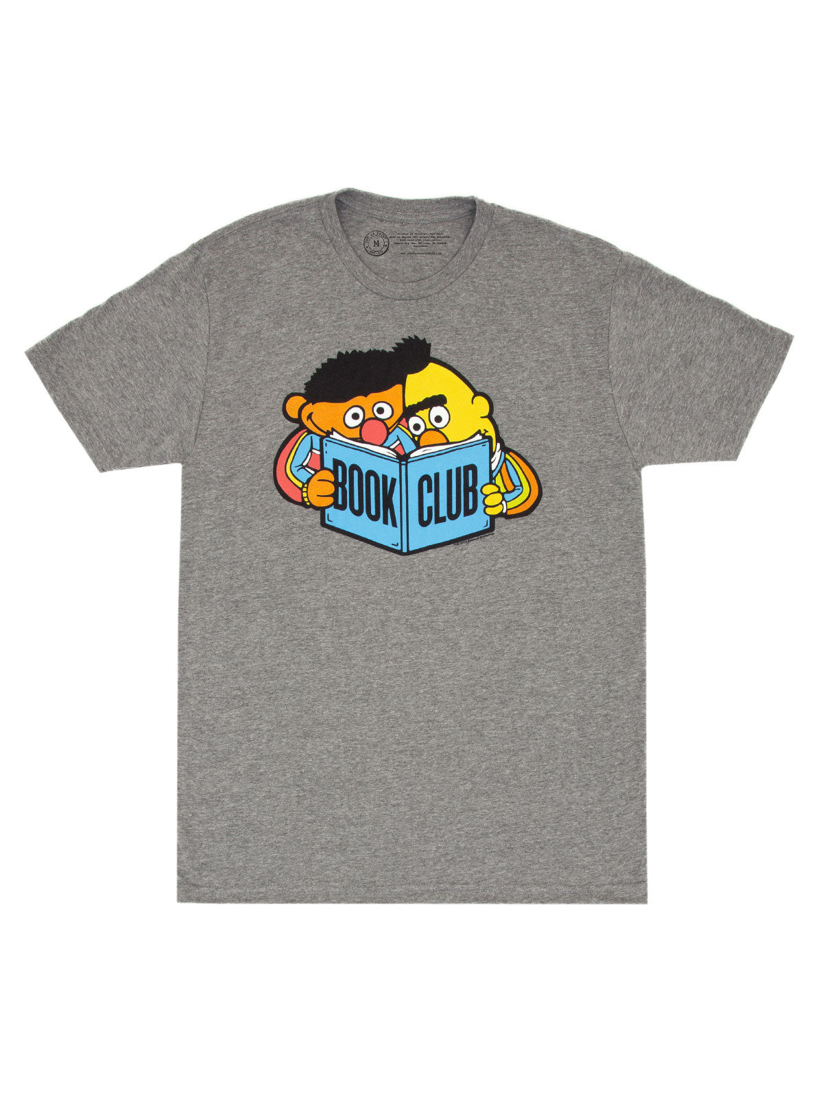 Sesame Street: Bert and Ernie Book Club Unisex T-Shirt Medium