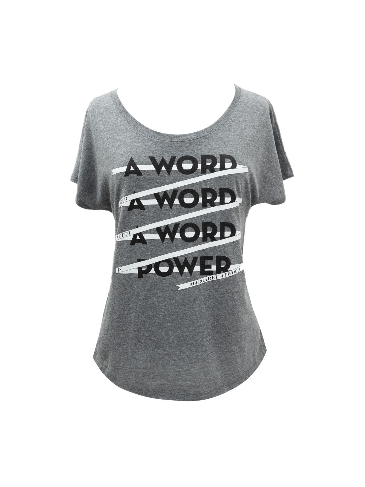 Margaret Atwood: A Word is Power Women's Relaxed Fit T-Shirt XX-Large