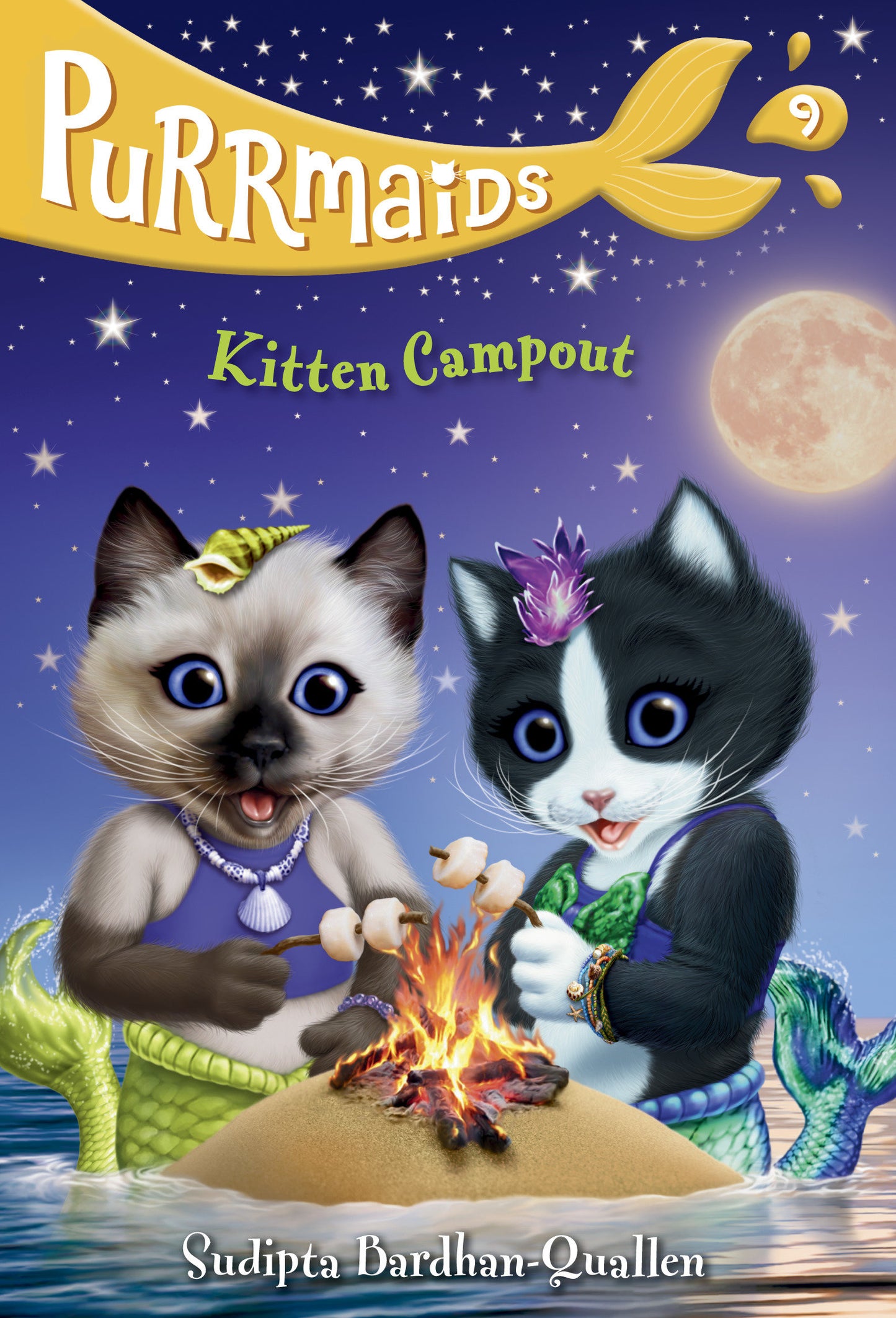 Purrmaids #9: Kitten Campout (Purrmaids) (Book:9)