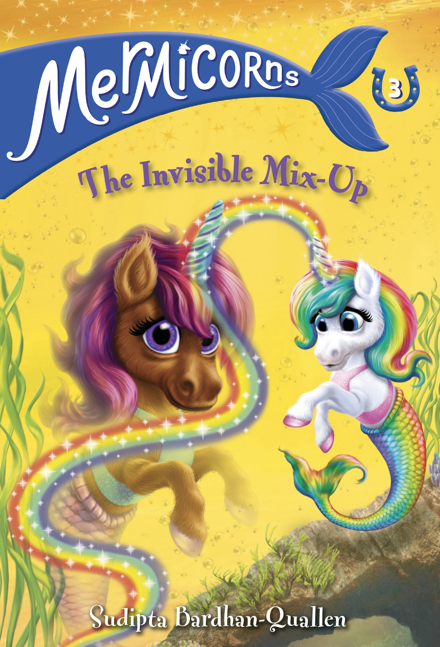 Mermicorns #3: The Invisible Mix-Up (Mermicorns) (Book:3)
