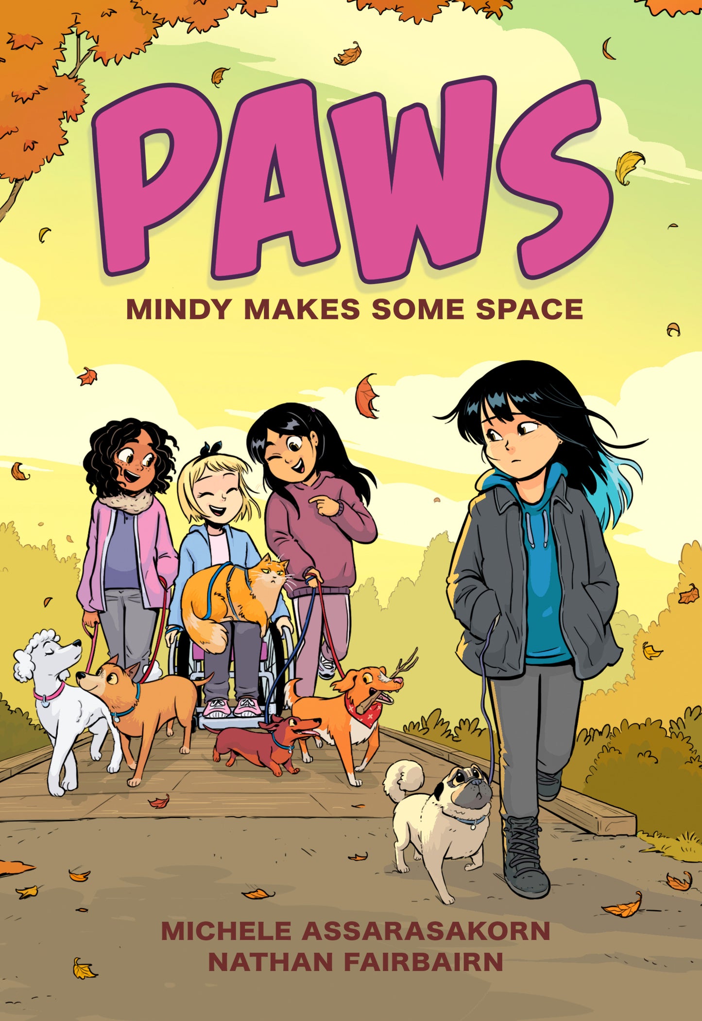 PAWS: Mindy Makes Some Space - A Graphic Novel (PAWS) (Book:2)