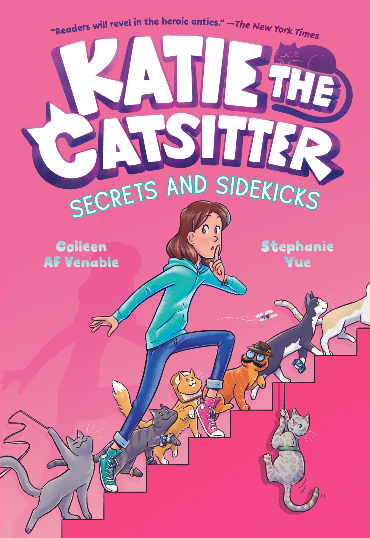 Katie the Catsitter 3: Secrets and Sidekicks - (A Graphic Novel) (Katie the Catsitter) (Book:3)