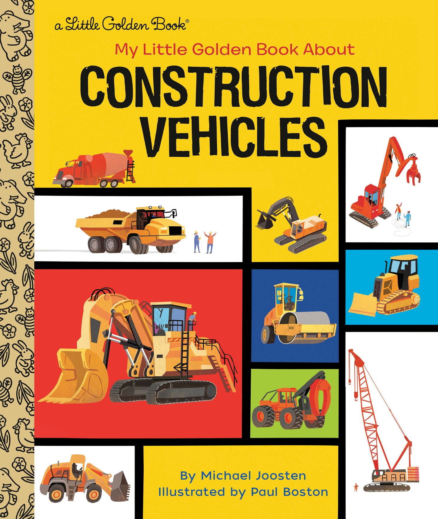 My Little Golden Book About Construction Vehicles (My Little Golden Book About...)