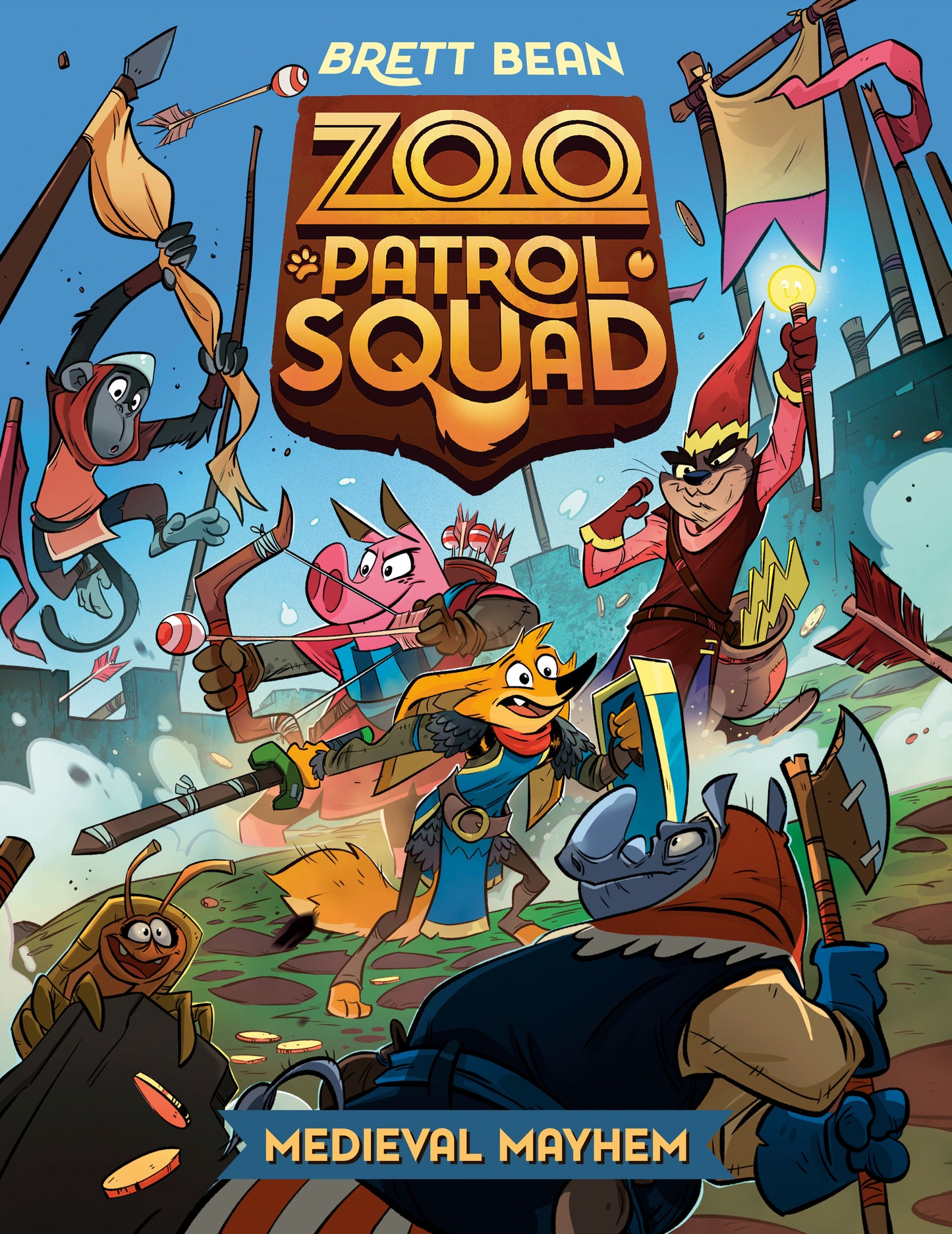 Medieval Mayhem #4 - A Graphic Novel (Zoo Patrol Squad) (Book:4)