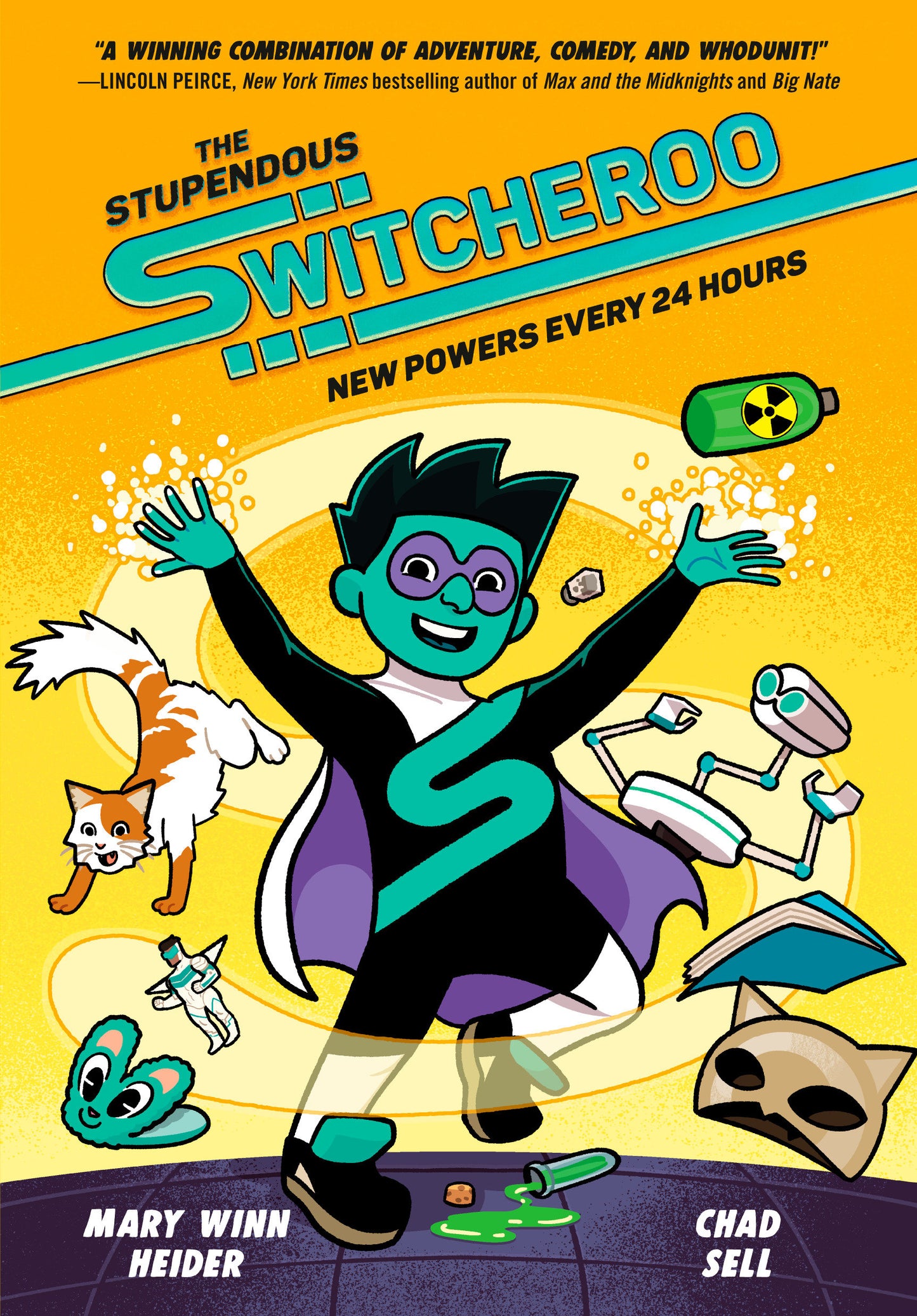 The Stupendous Switcheroo - New Powers Every 24 Hours (The Stupendous Switcheroo) (Book:1)