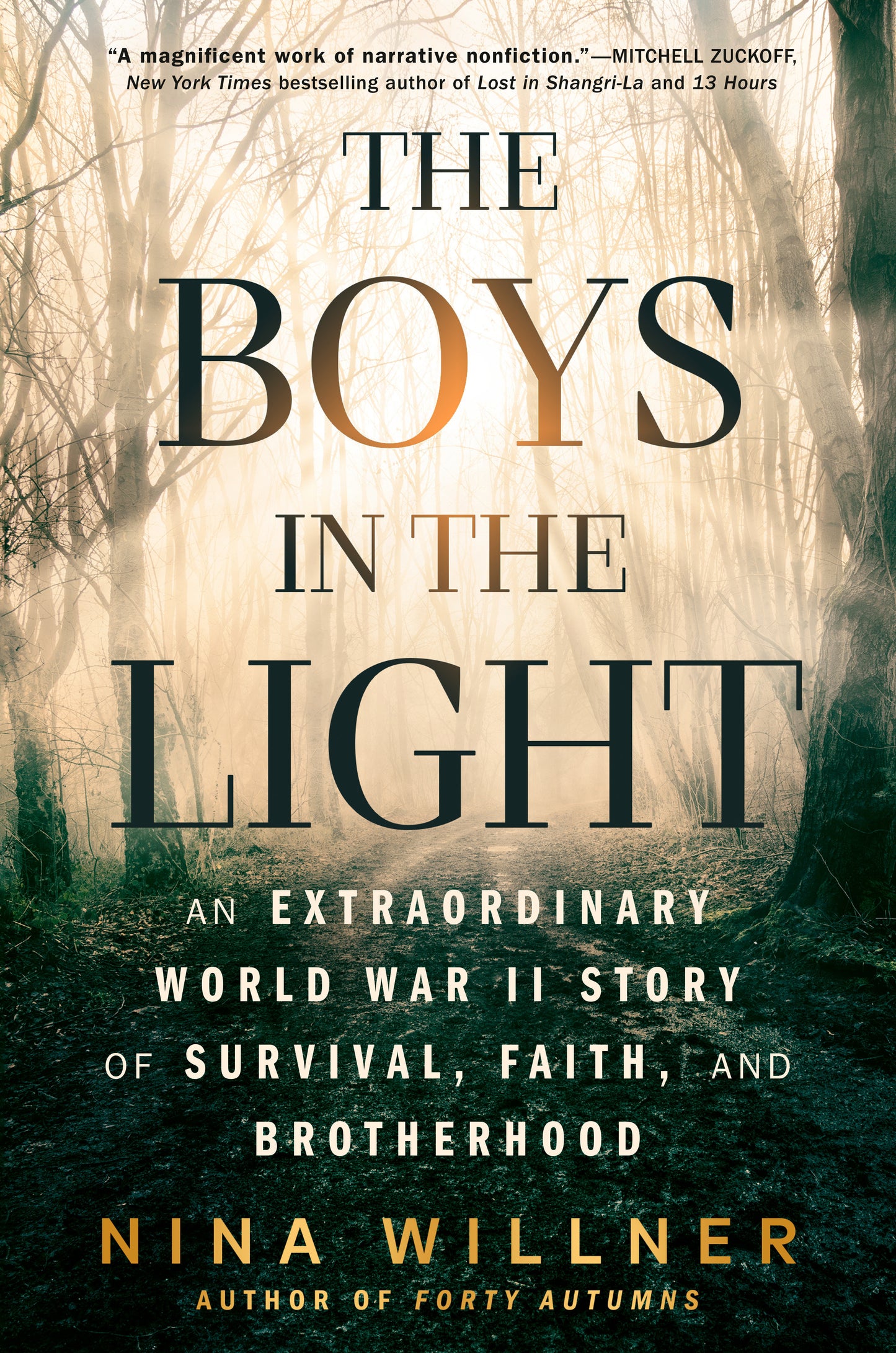 The Boys in the Light - An Extraordinary World War II Story of Survival, Faith, and Brotherhood