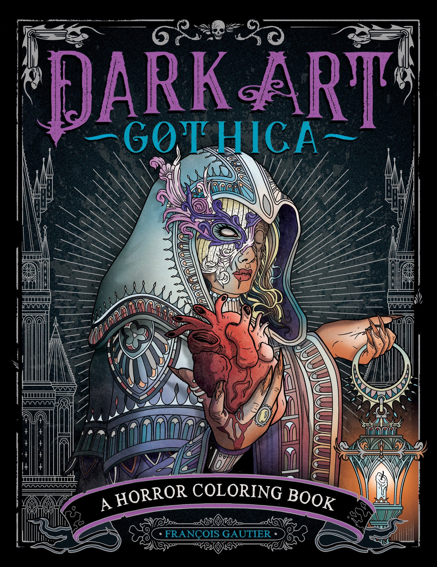 Dark Art Gothica - A Horror Coloring Book (DARK ART COLORING) (Book:2)