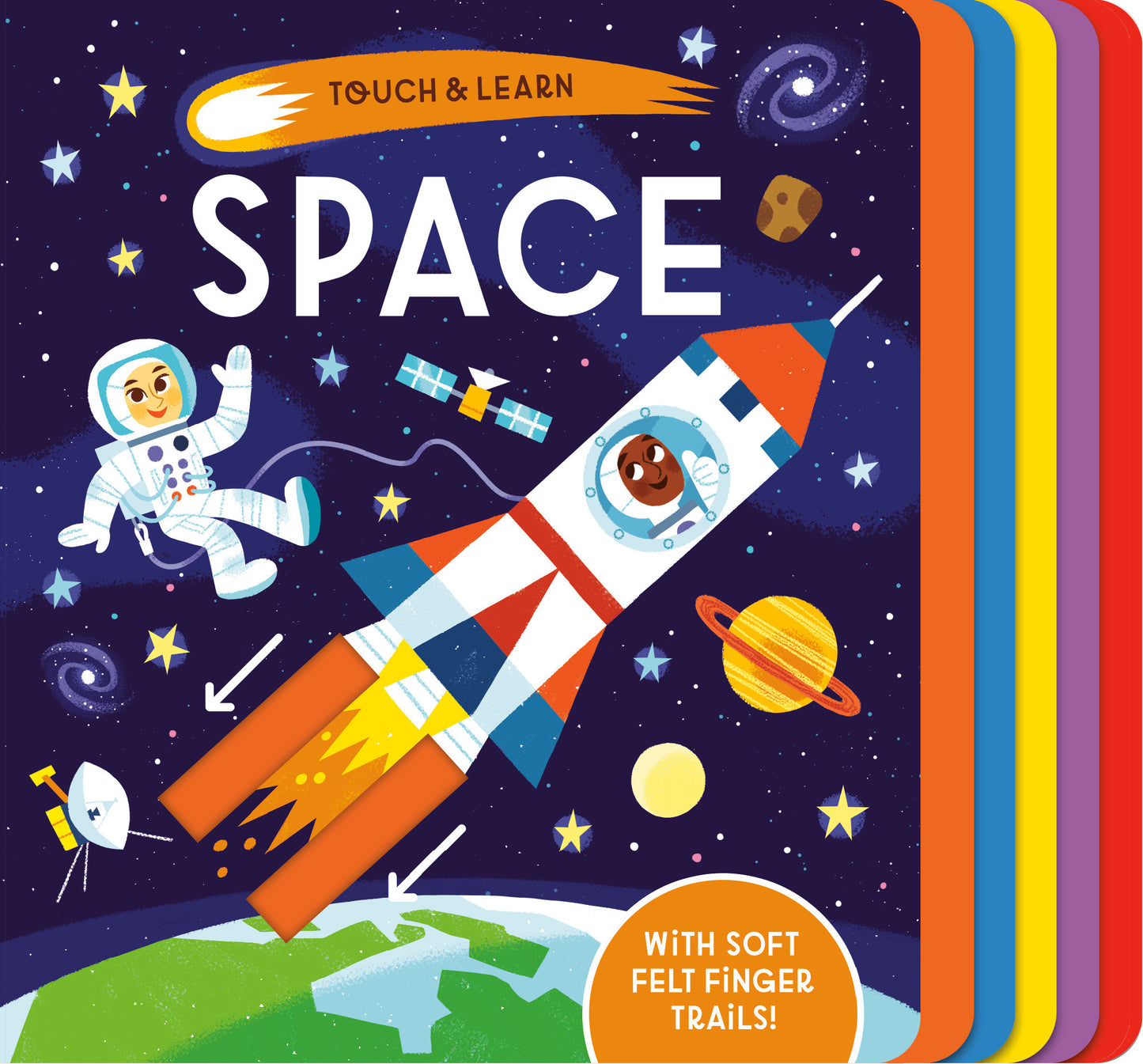 Touch & Learn: Space - With colorful felt to touch and feel (Touch & Learn)