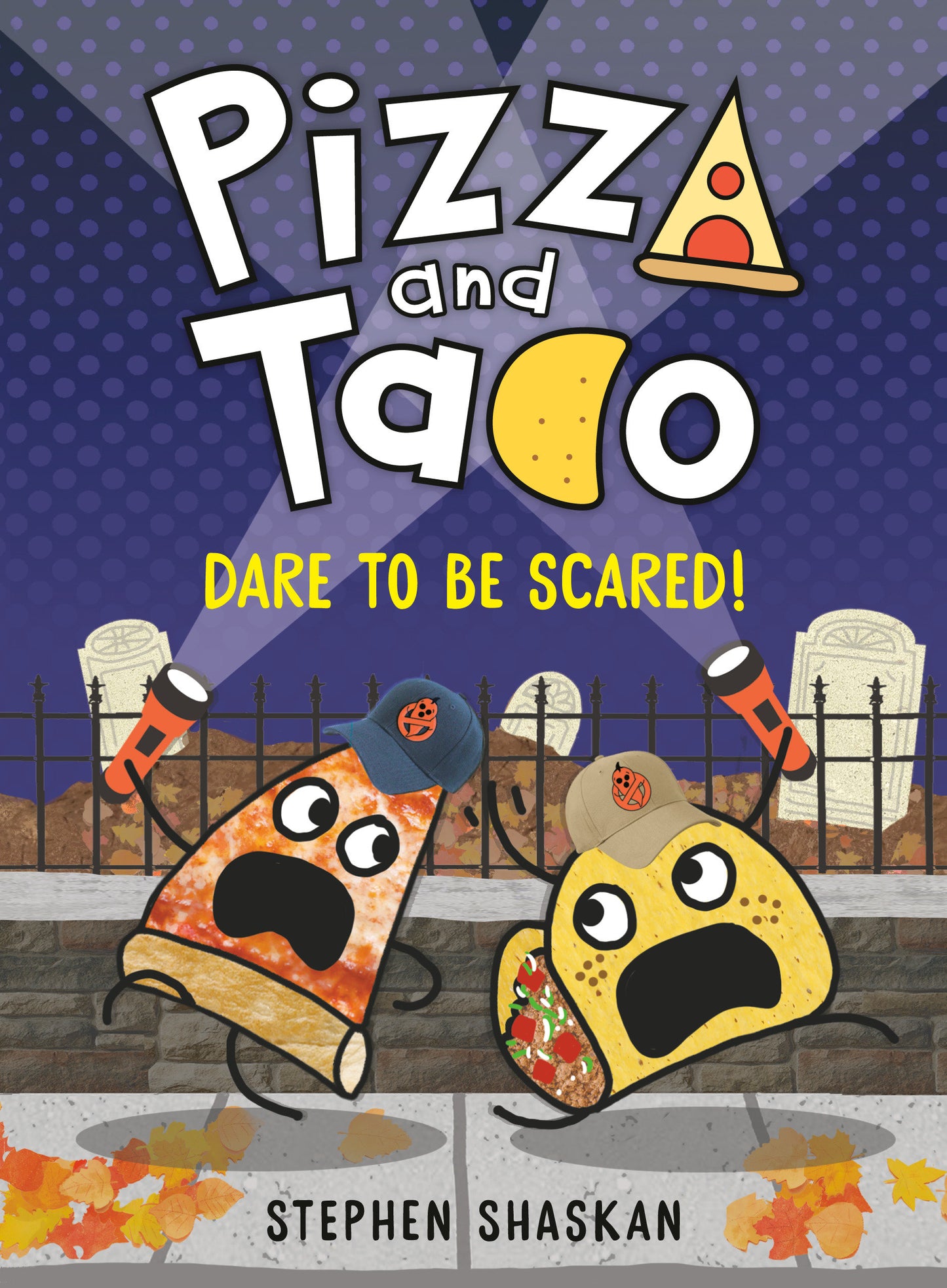 Pizza and Taco: Dare to Be Scared! - (A Graphic Novel) (Pizza and Taco) (Book:6)
