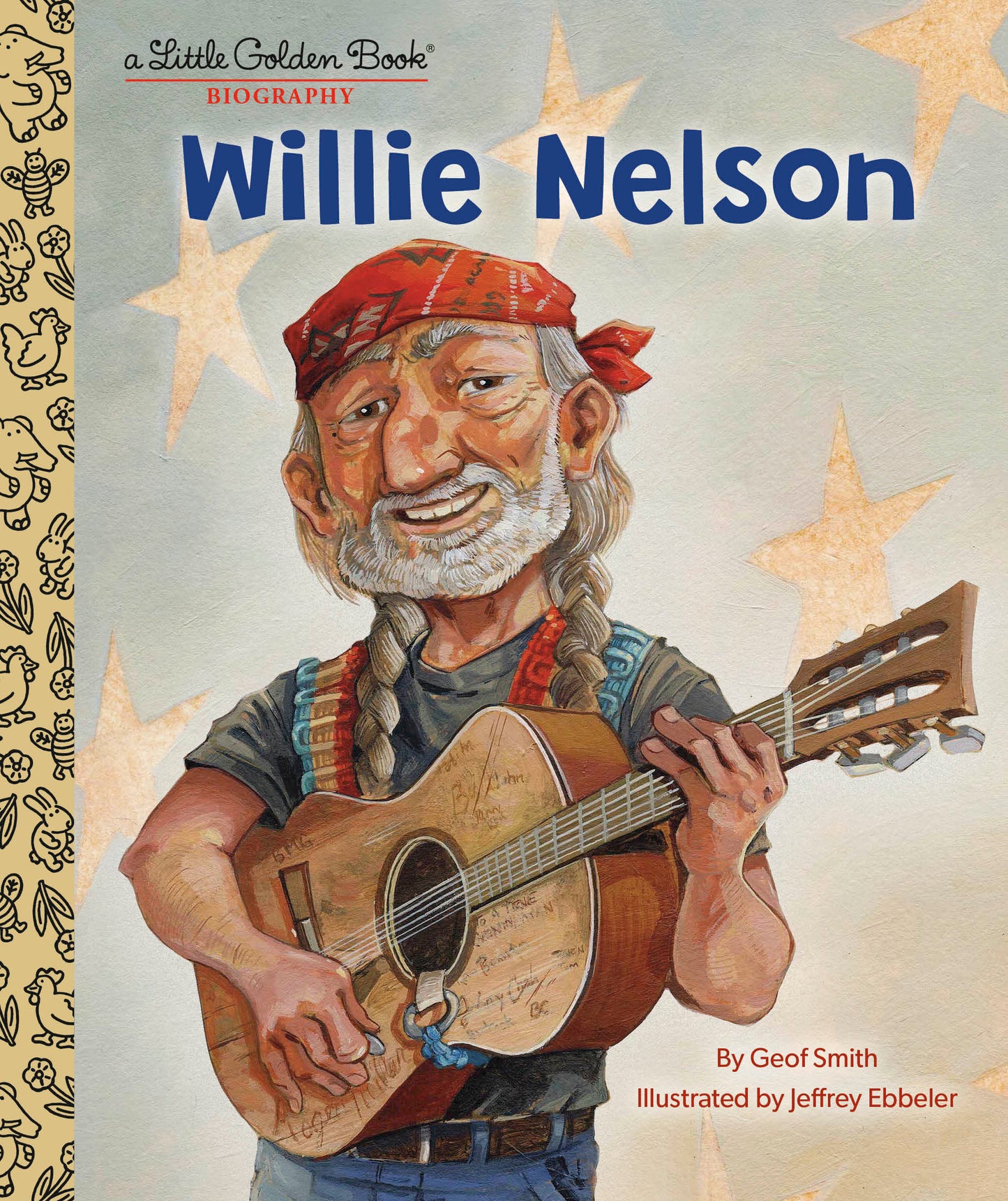 Willie Nelson: A Little Golden Book Biography (Little Golden Book Biographies)