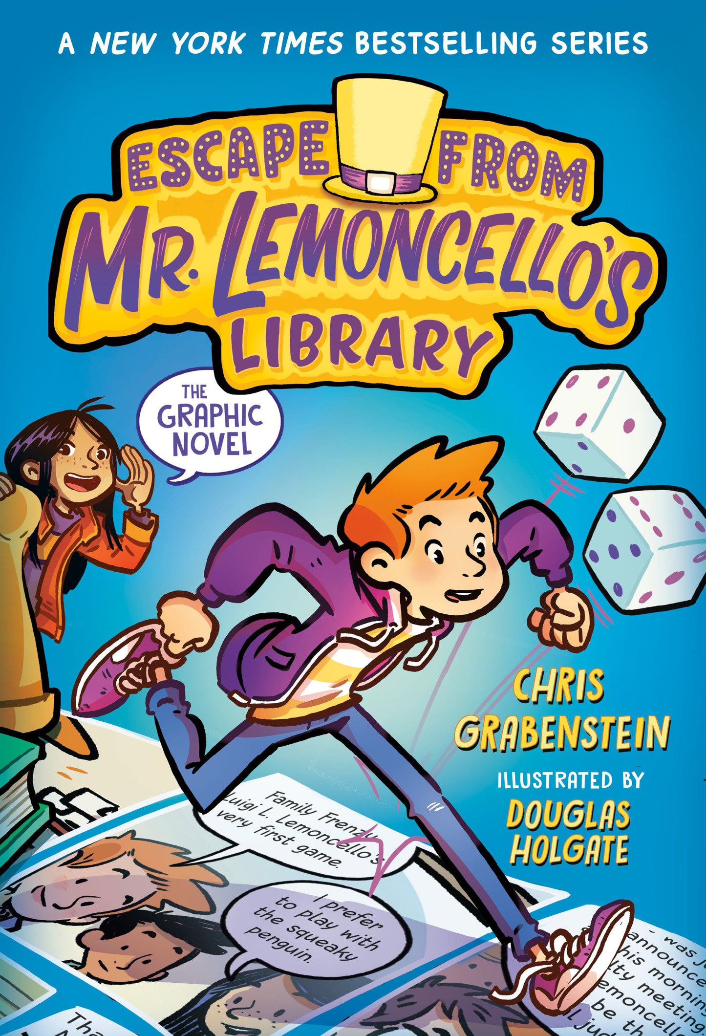 Escape from Mr. Lemoncello's Library: The Graphic Novel (Mr. Lemoncello's Library) (Book:1)