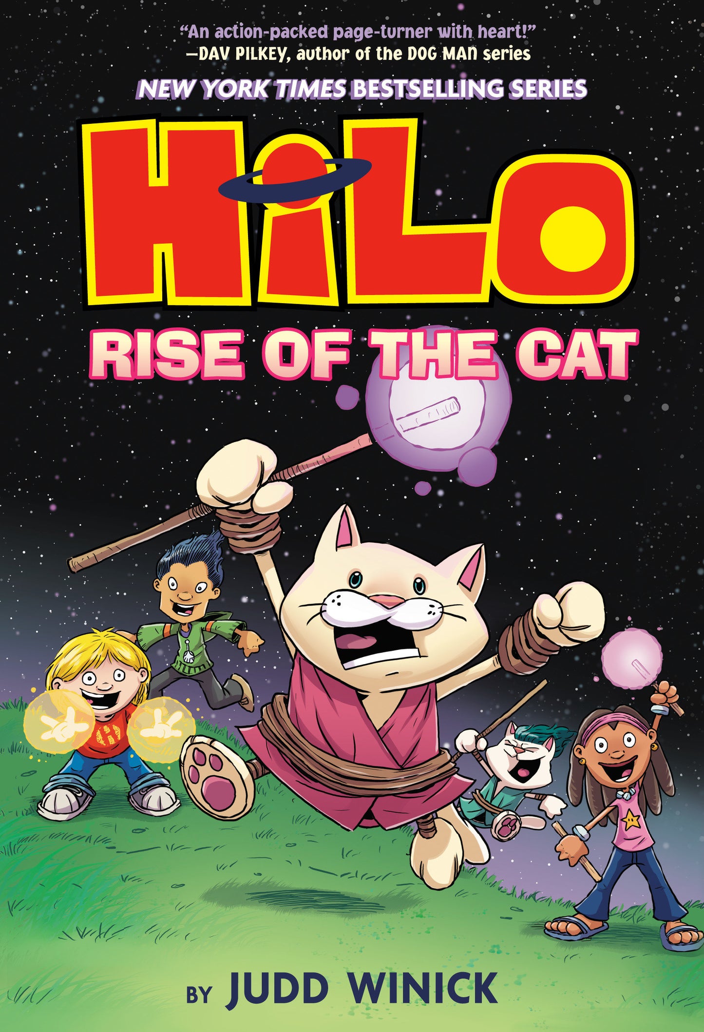 Hilo Book 10: Rise of the Cat - (A Graphic Novel) (Hilo) (Book:10)
