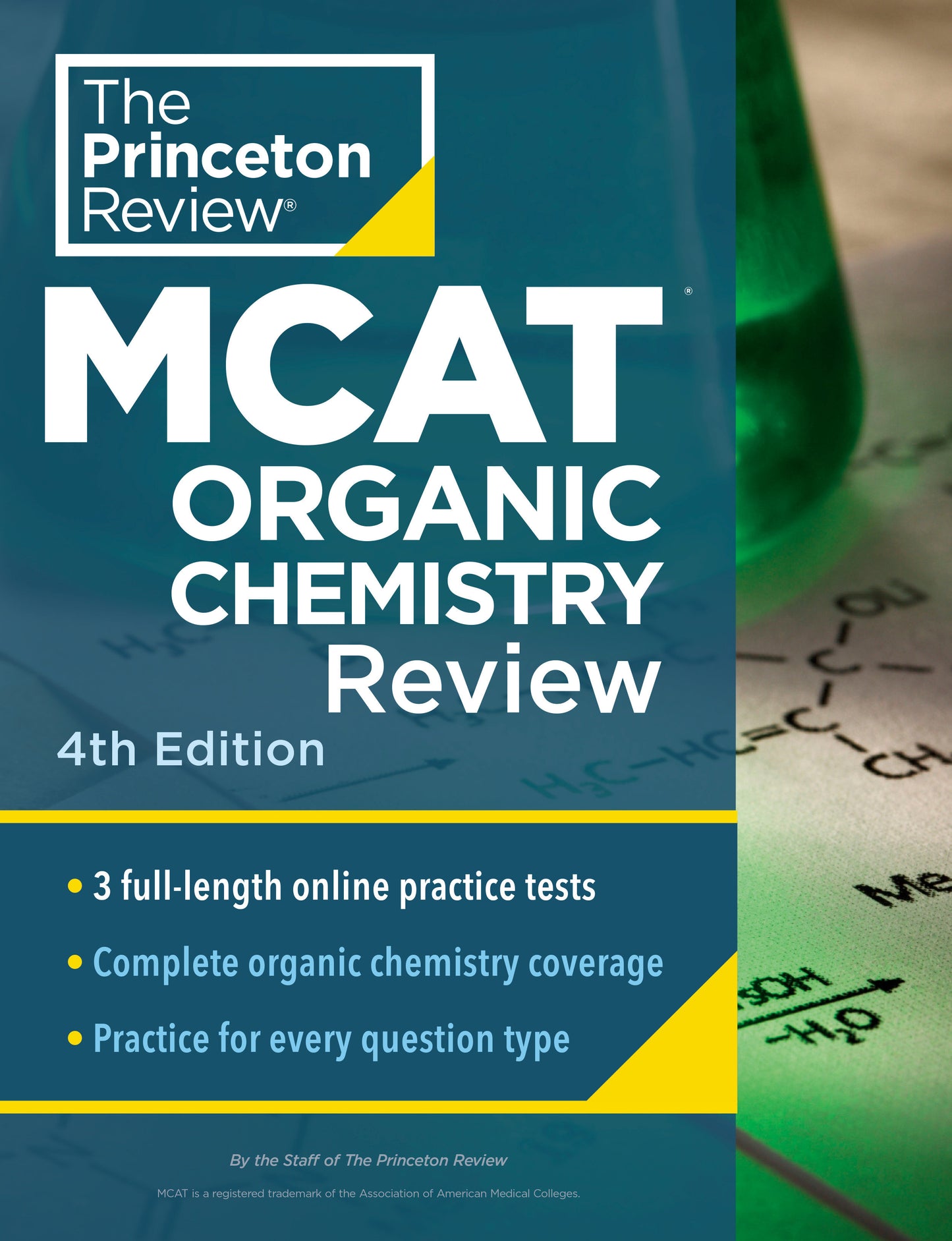 Princeton Review MCAT Organic Chemistry Review, 4th Edition - Complete Orgo Content Prep + Practice Tests (Graduate School Test Preparation)