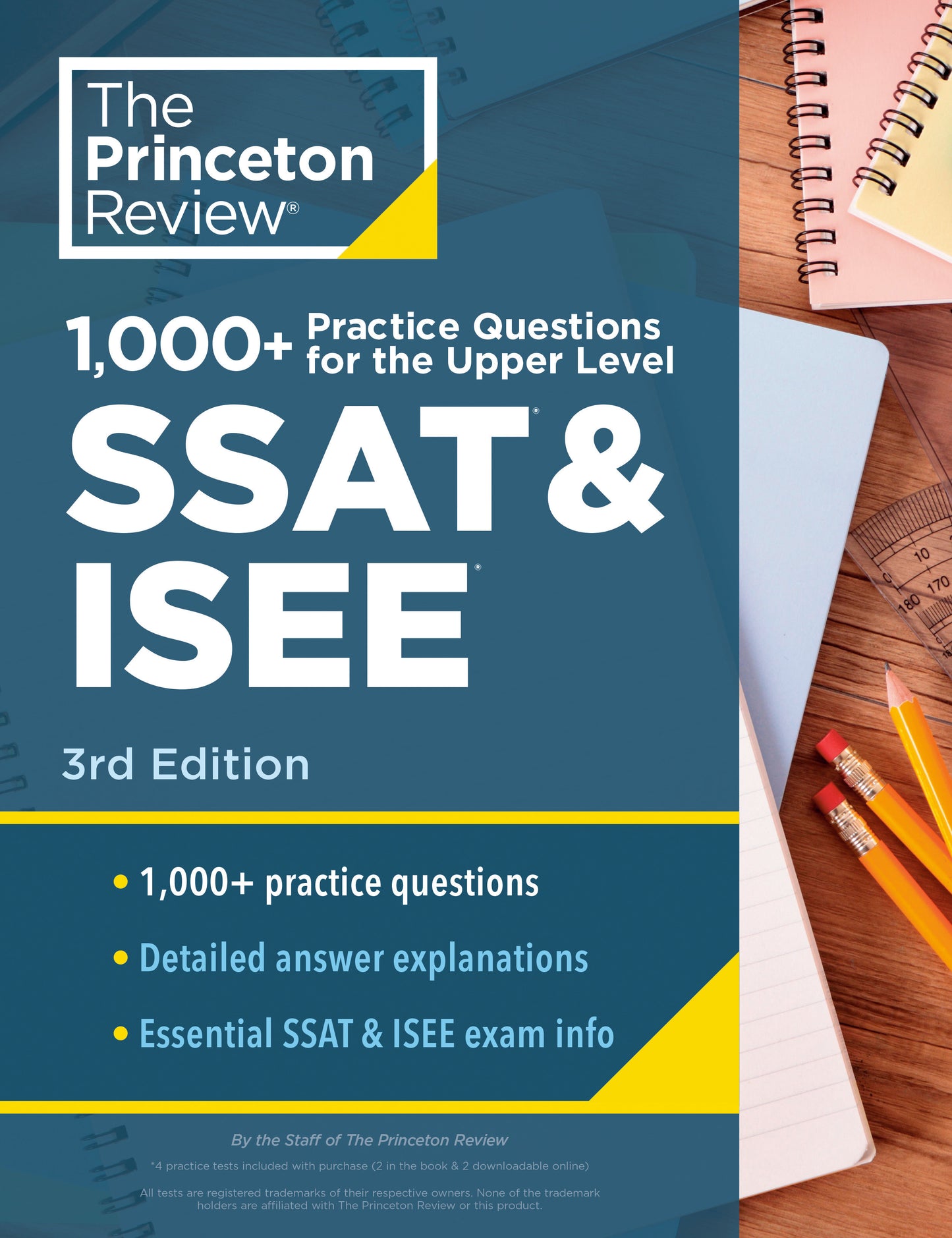 1000+ Practice Questions for the Upper Level SSAT & ISEE, 3rd Edition - Extra Preparation for an Excellent Score (Private Test Preparation)