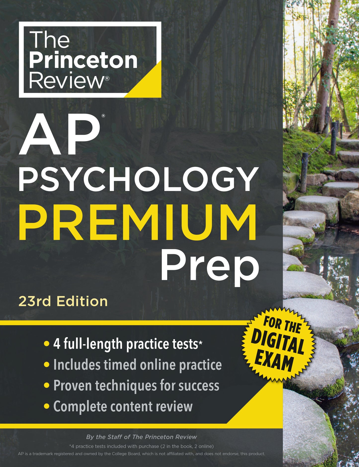 Princeton Review AP Psychology Premium Prep, 23rd Edition - 4 Practice Tests + Digital Practice Online + Content Review (College Test Preparation)