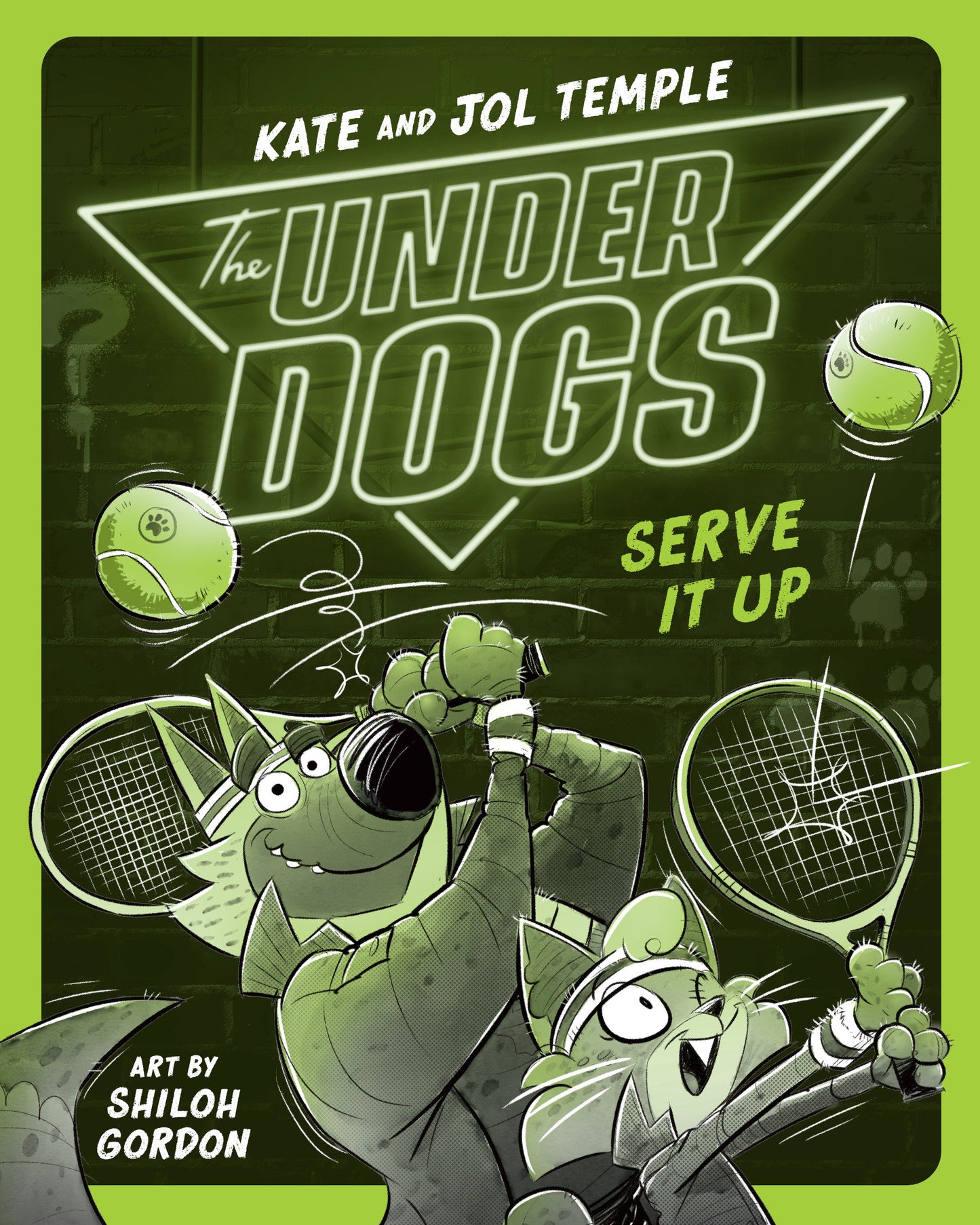 The Underdogs Serve It Up (The Underdogs) (Book:3)
