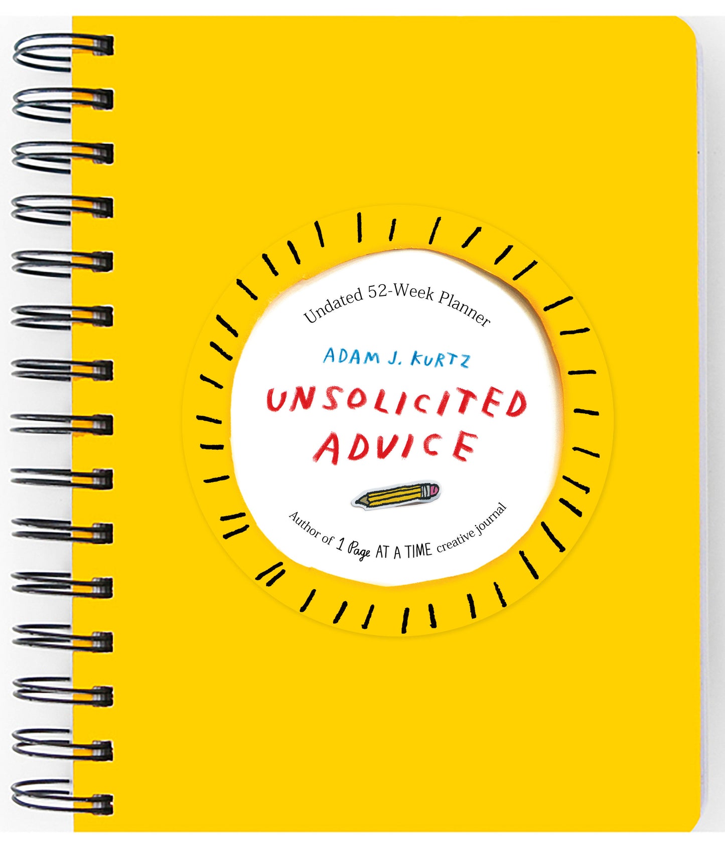 Unsolicited Advice Planner - Undated 52 Week Planner