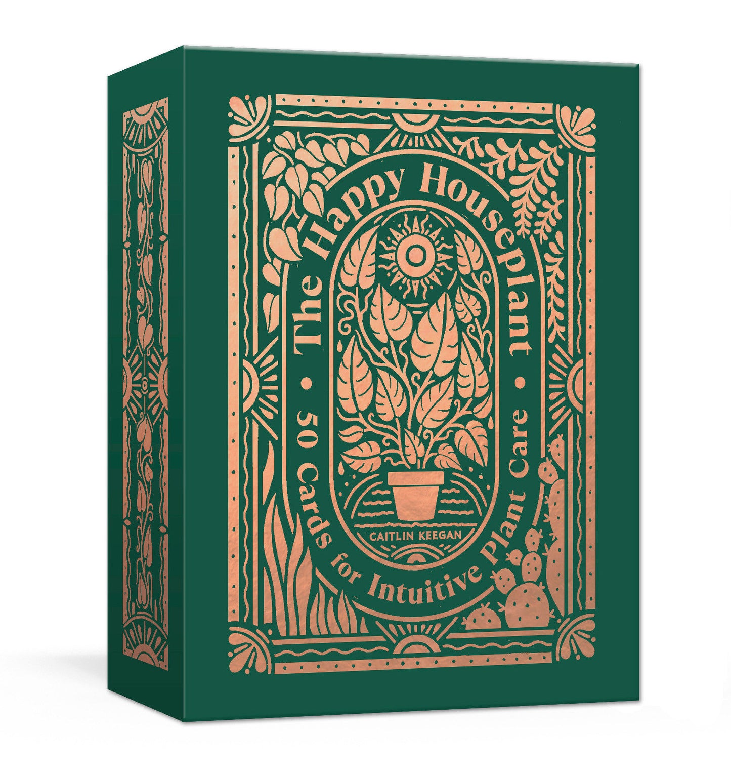 The Happy Houseplant Deck - 50 Cards for Intuitive Plant Care