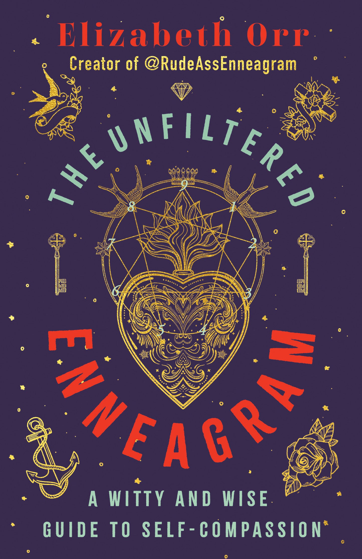 The Unfiltered Enneagram - A Witty and Wise Guide to Self-Compassion