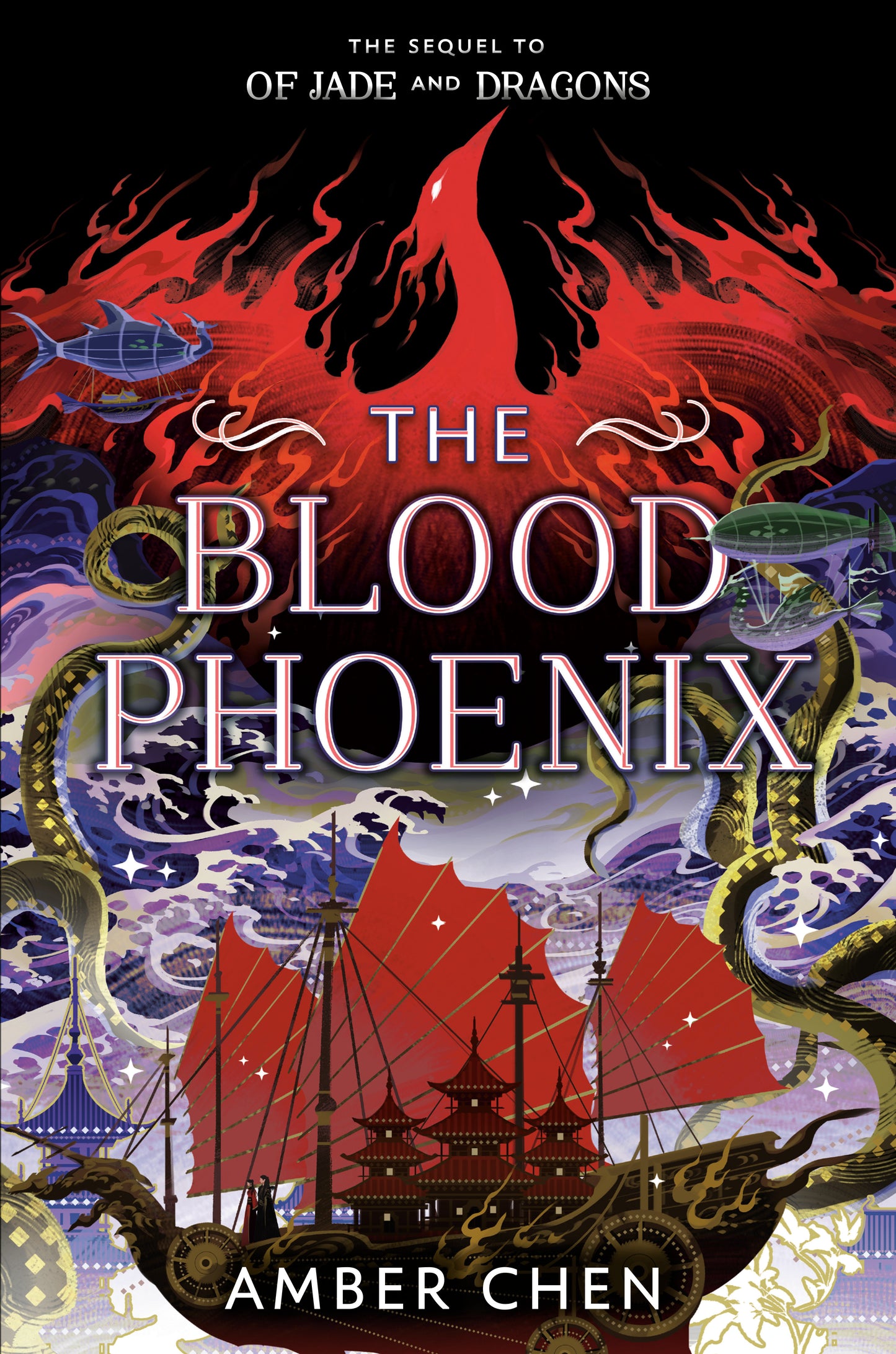 The Blood Phoenix (OF JADE AND DRAGONS) (Book:2)