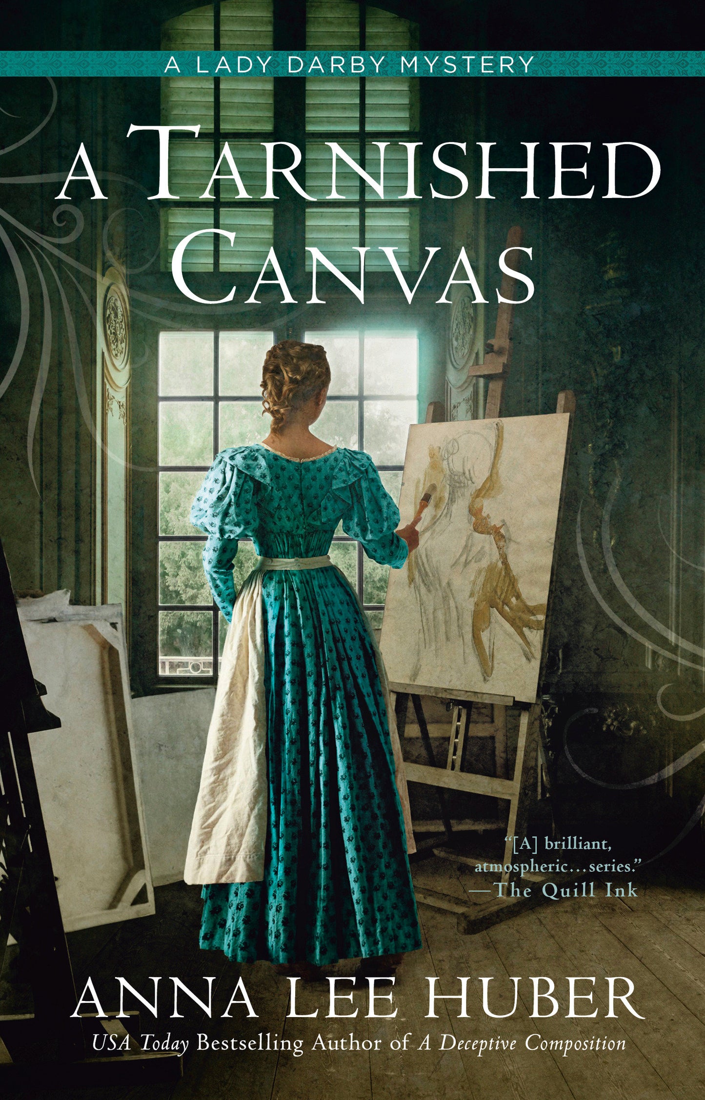 A Tarnished Canvas (A Lady Darby Mystery) (Book:13)