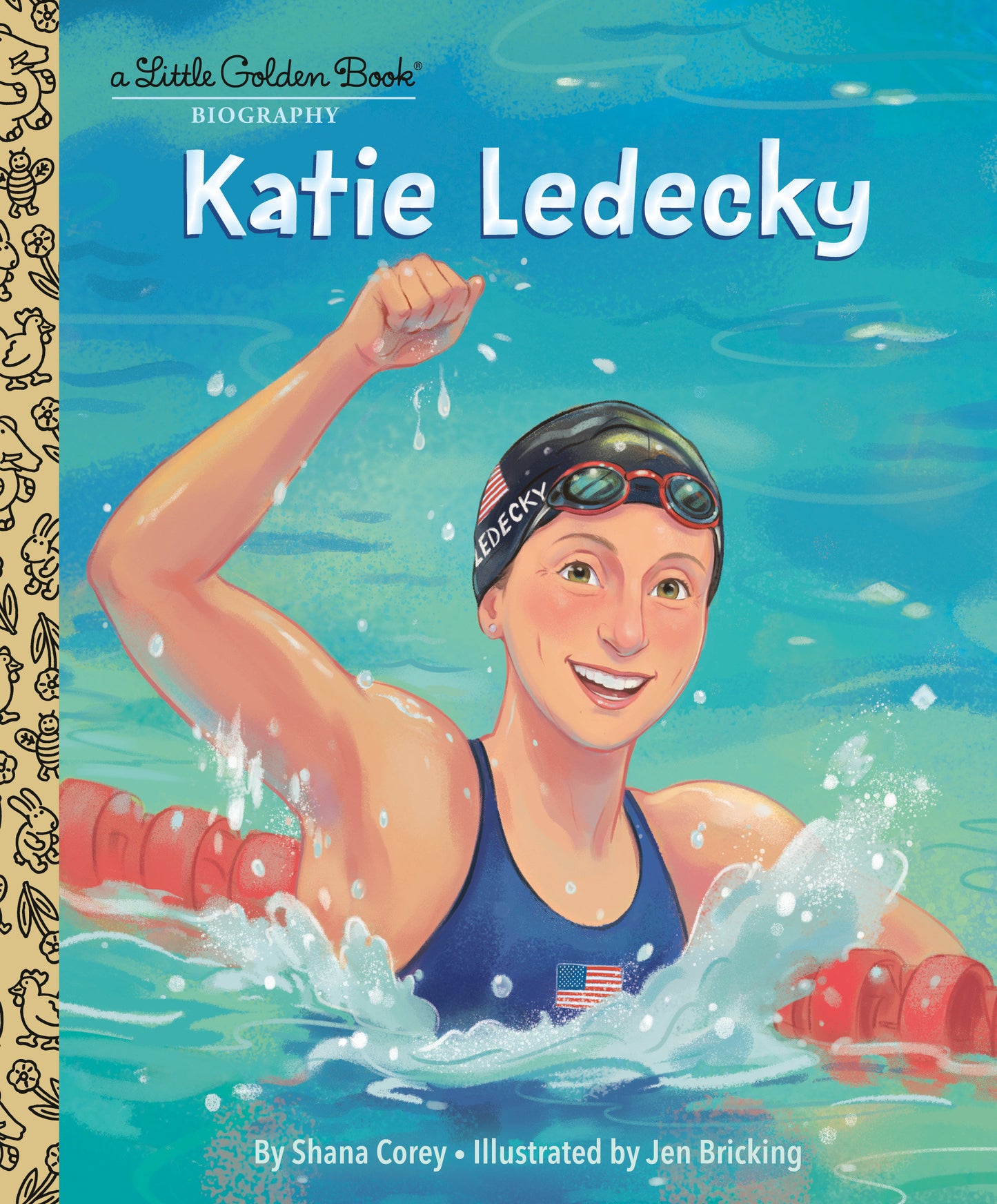 Katie Ledecky: A Little Golden Book Biography (Little Golden Book Biographies)