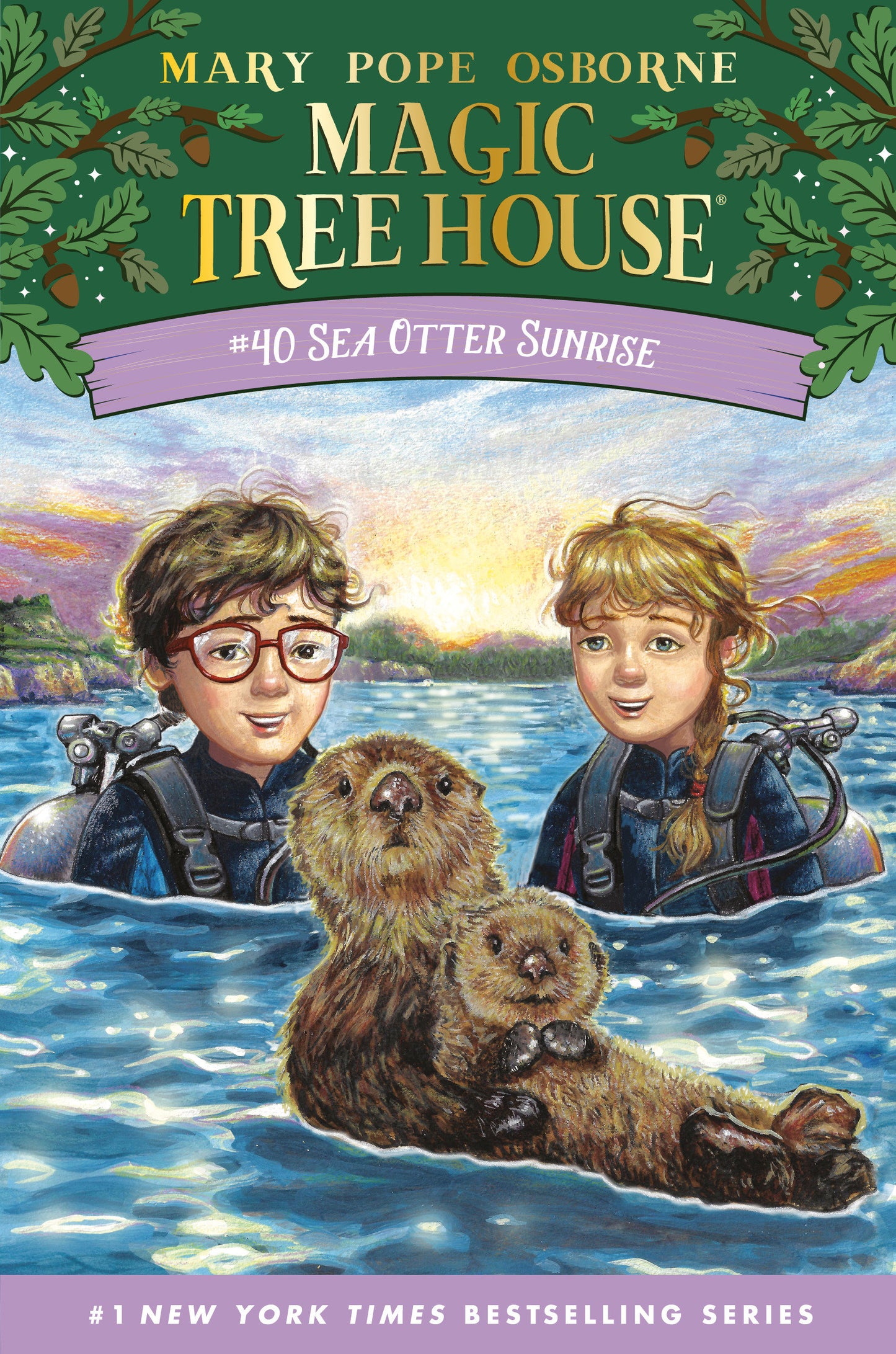 Sea Otter Sunrise (Magic Tree House) (Book:40)