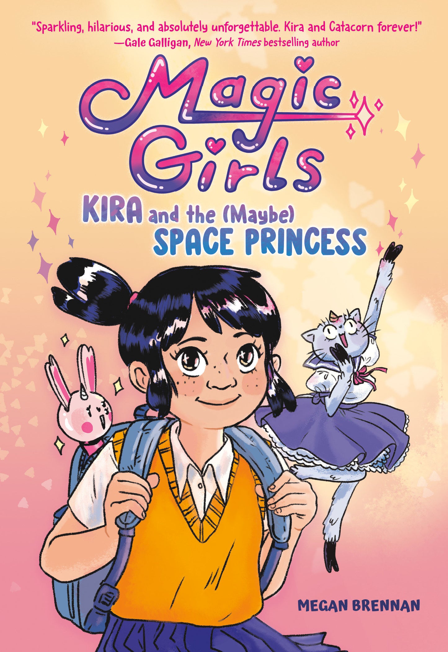 Kira and the (Maybe) Space Princess - (A Graphic Novel) (Magic Girls) (Book:1)