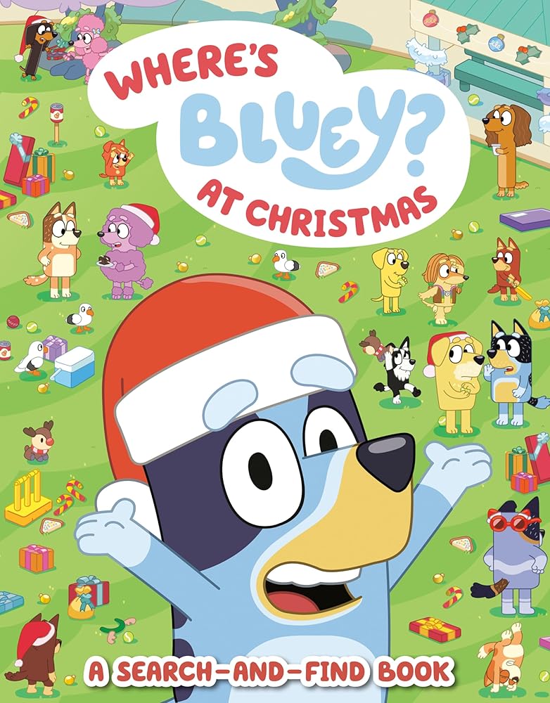 Where's Bluey? At Christmas: A Search-and-Find Book by Penguin Young Readers Licenses
