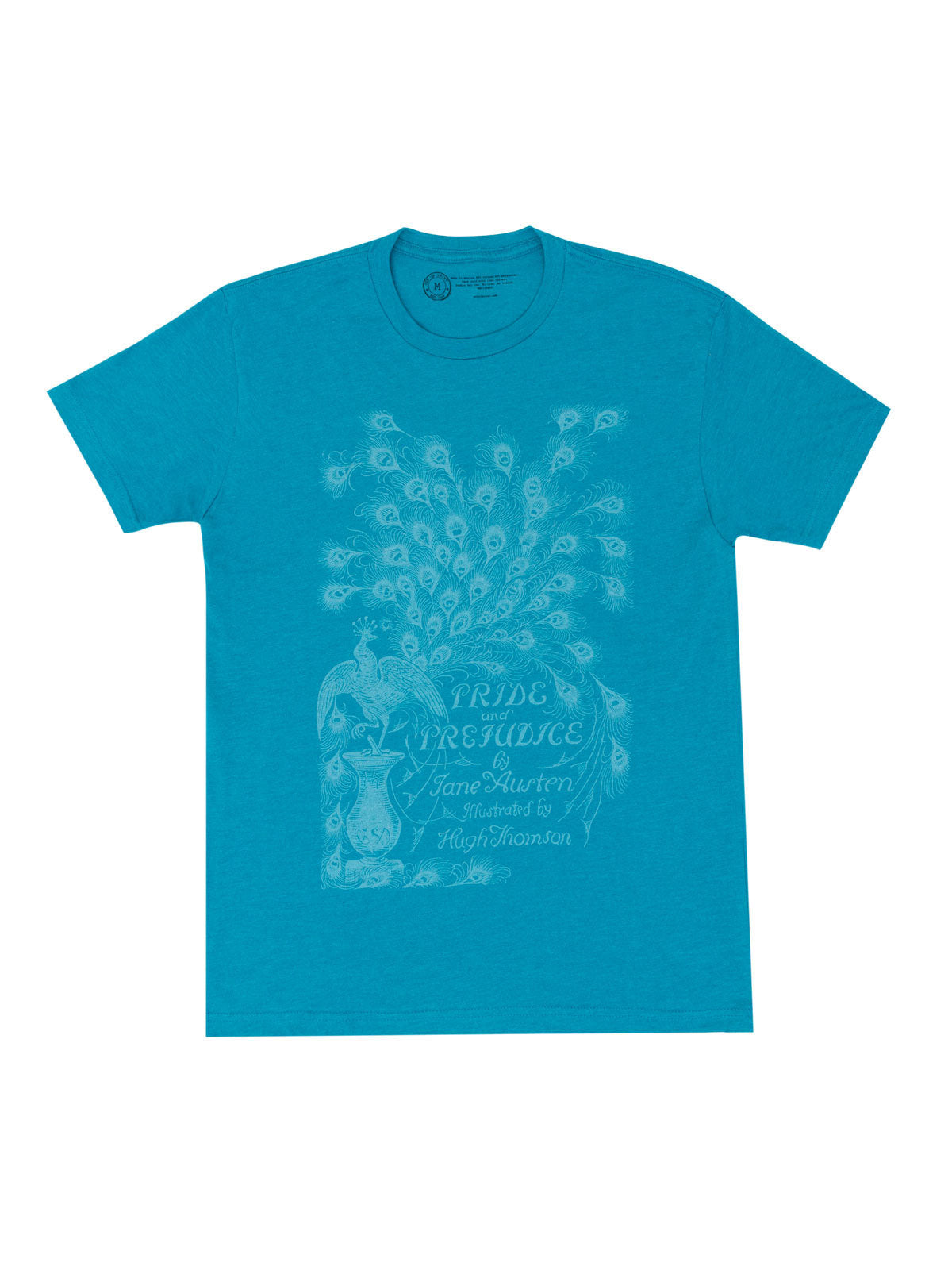 Pride and Prejudice (Teal) Unisex T-Shirt Medium