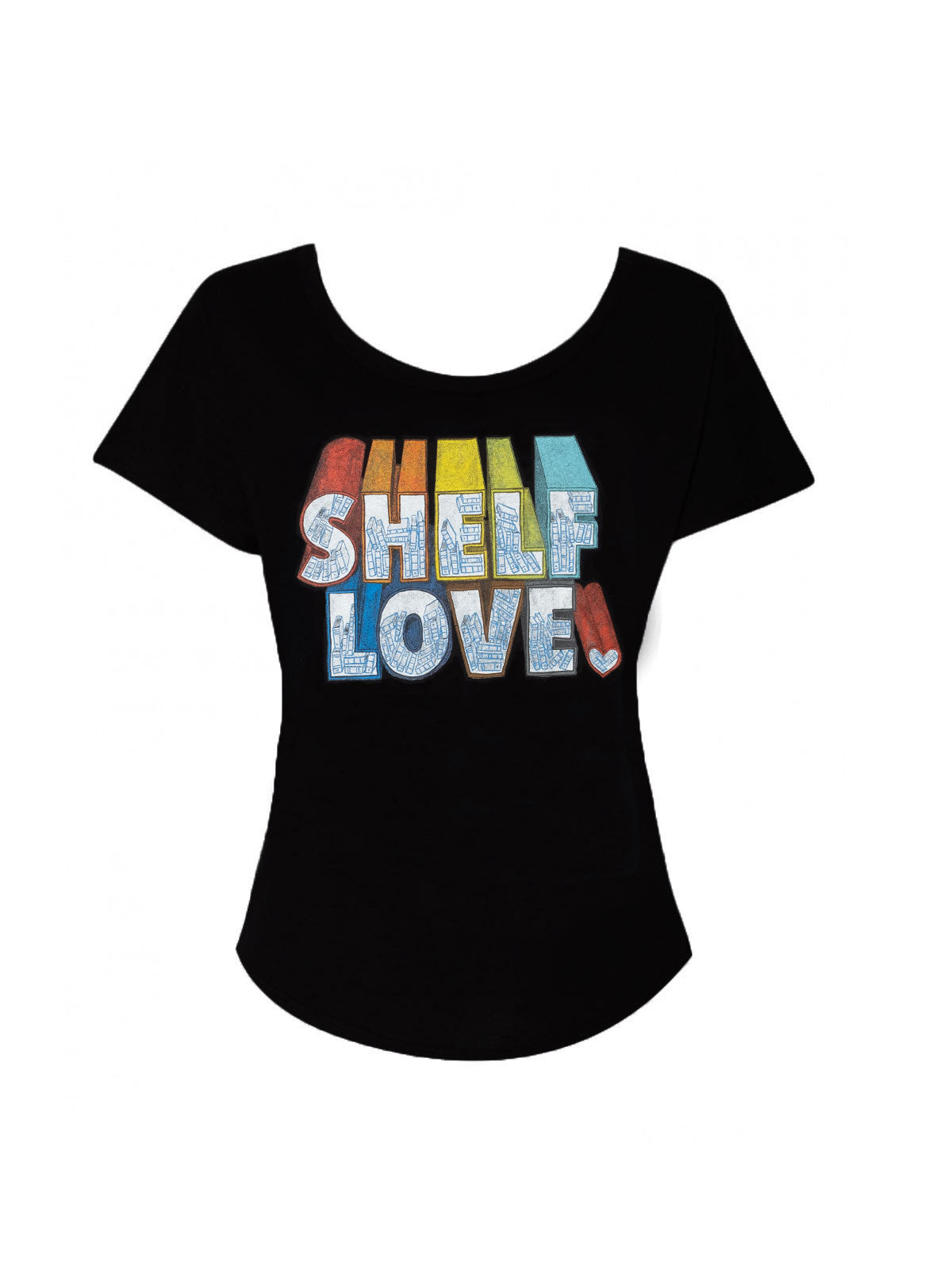 Shelf Love Women's Relaxed Fit T-Shirt X-Large