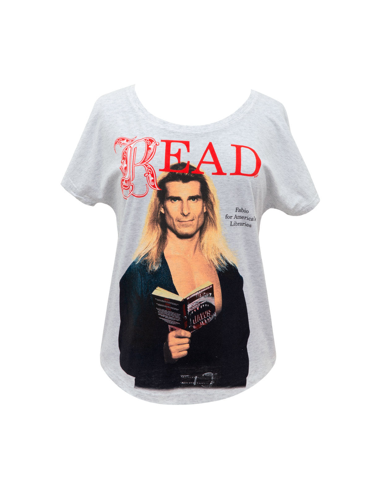 Fabio READ Women's Relaxed Fit T-Shirt Large