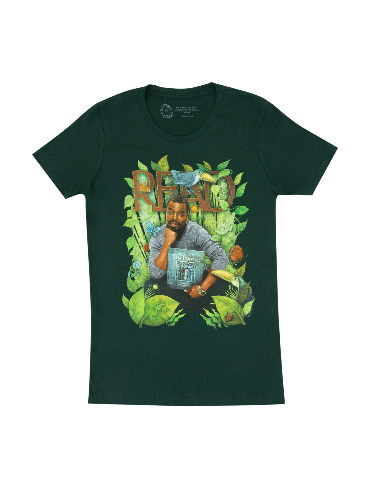 LeVar Burton READ Women's Crew T-Shirt Medium