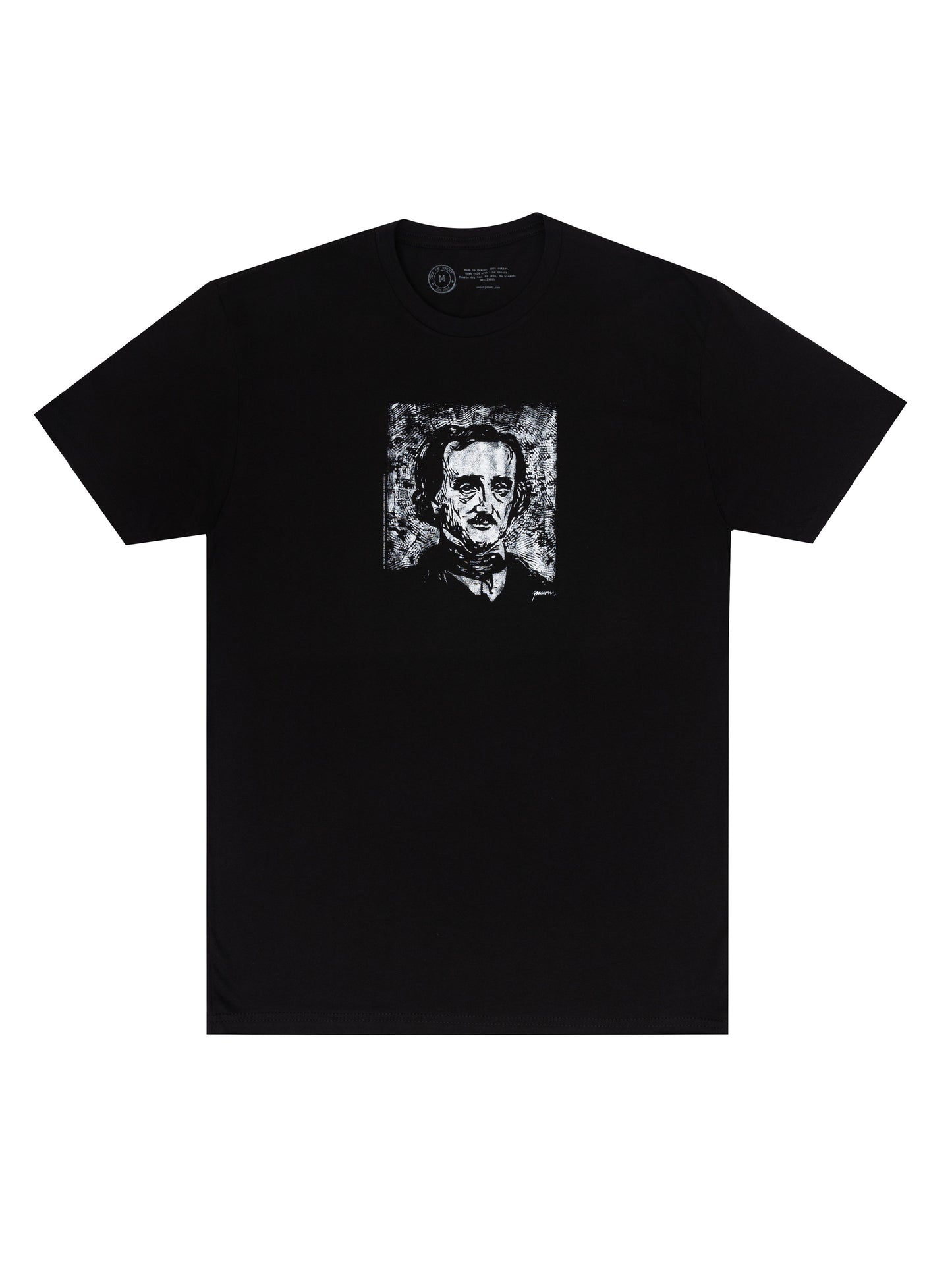 Edgar Allan Poe Melancholy Unisex T-Shirt XXX-Large