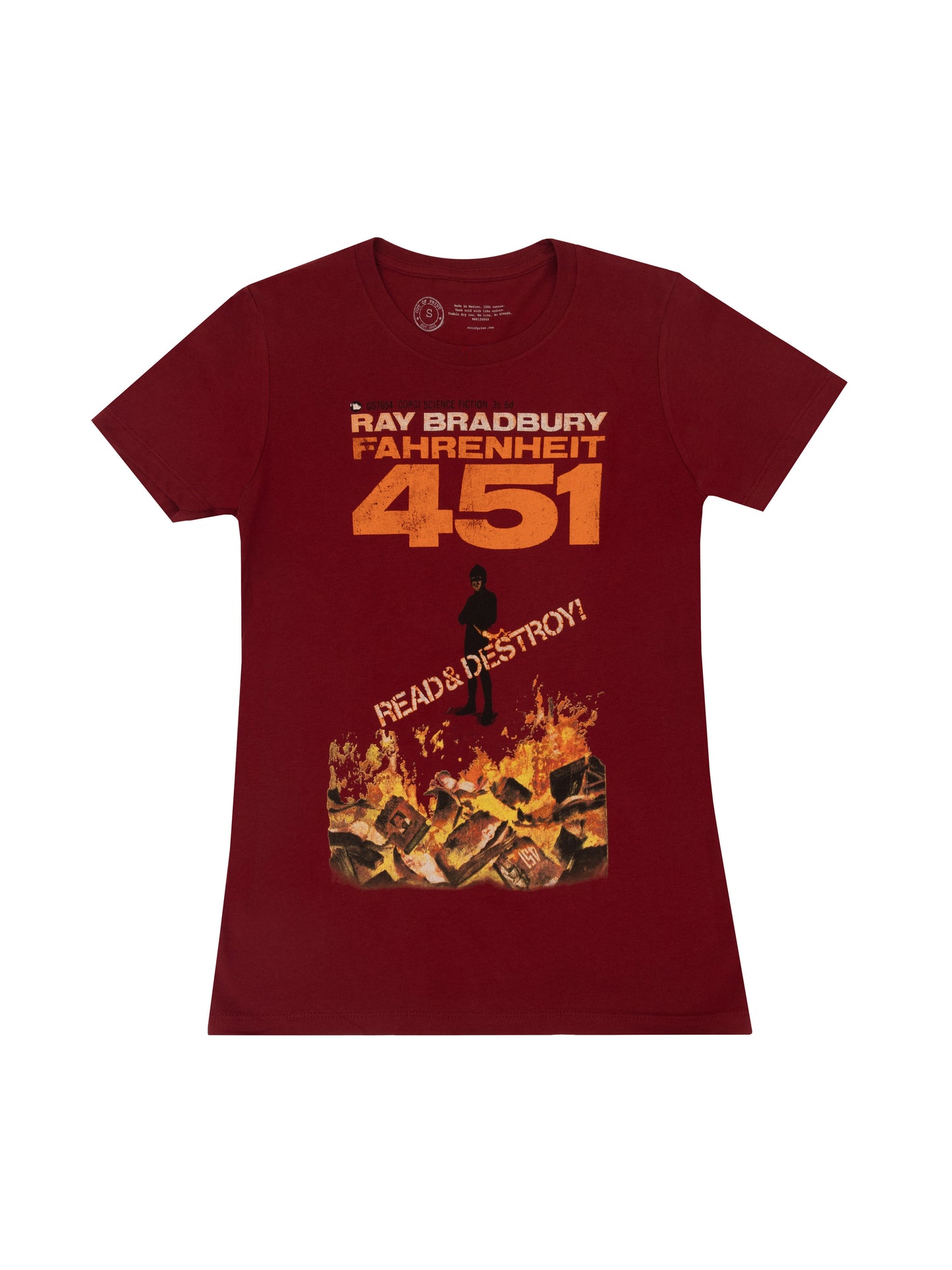 Fahrenheit 451 Women's Crew T-Shirt XX-Large