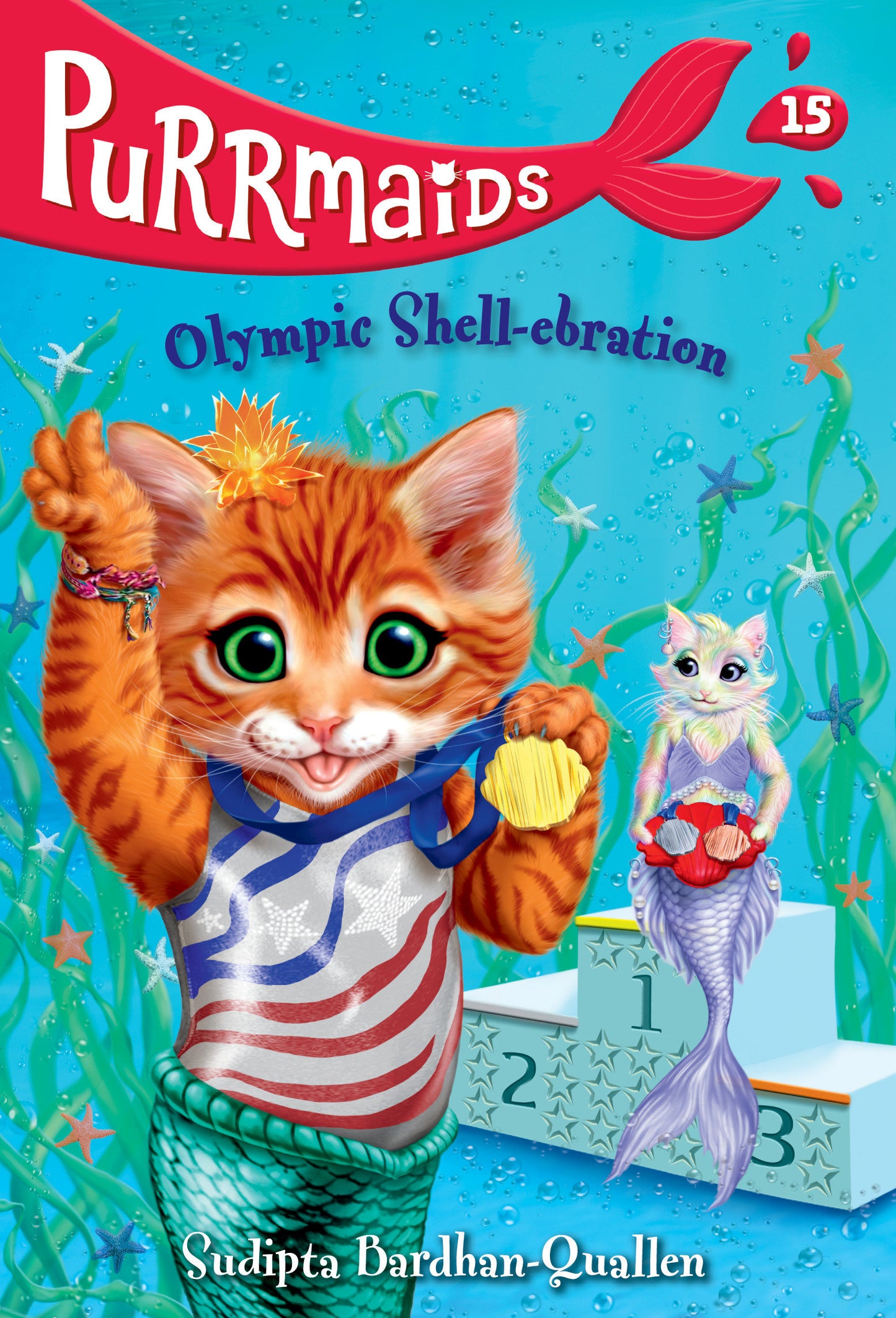Purrmaids #15: Olympic Shell-ebration (Purrmaids) (Book:15)