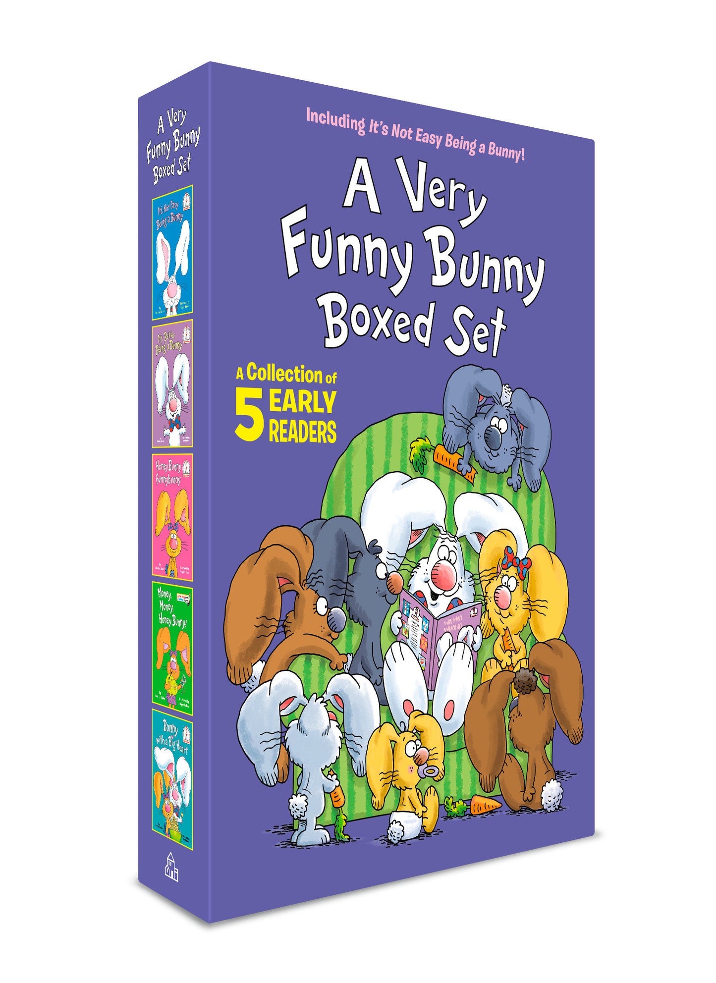 A Very Funny Bunny 5-Book Boxed Set - It's Not Easy Being a Bunny and more P.J. Funnybunny Early Readers Classics (Beginner Books)