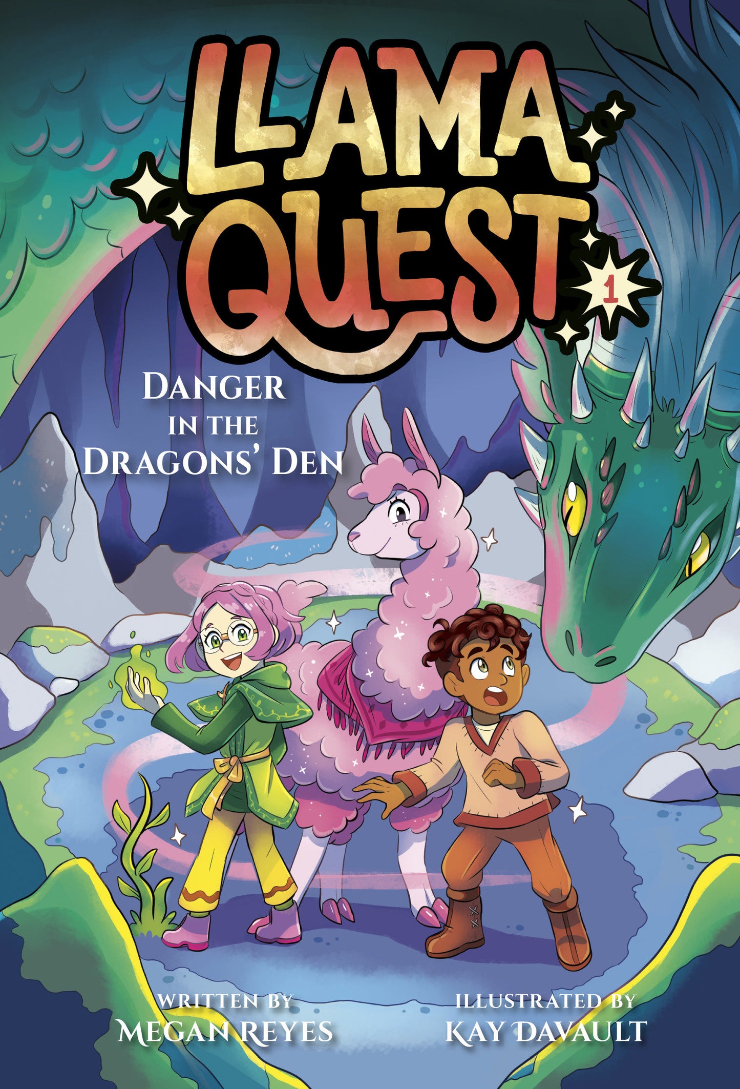 Llama Quest #1: Danger in the Dragons' Den (Llama Quest) (Book:1)
