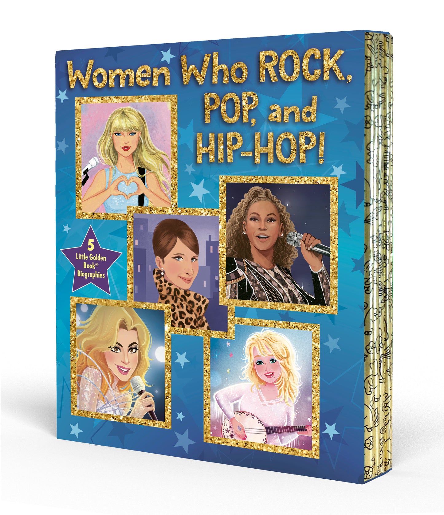 Women Who Rock, Pop, and Hip-Hop! - A Little Golden Book Biography Boxed Set (Little Golden Book Biographies)