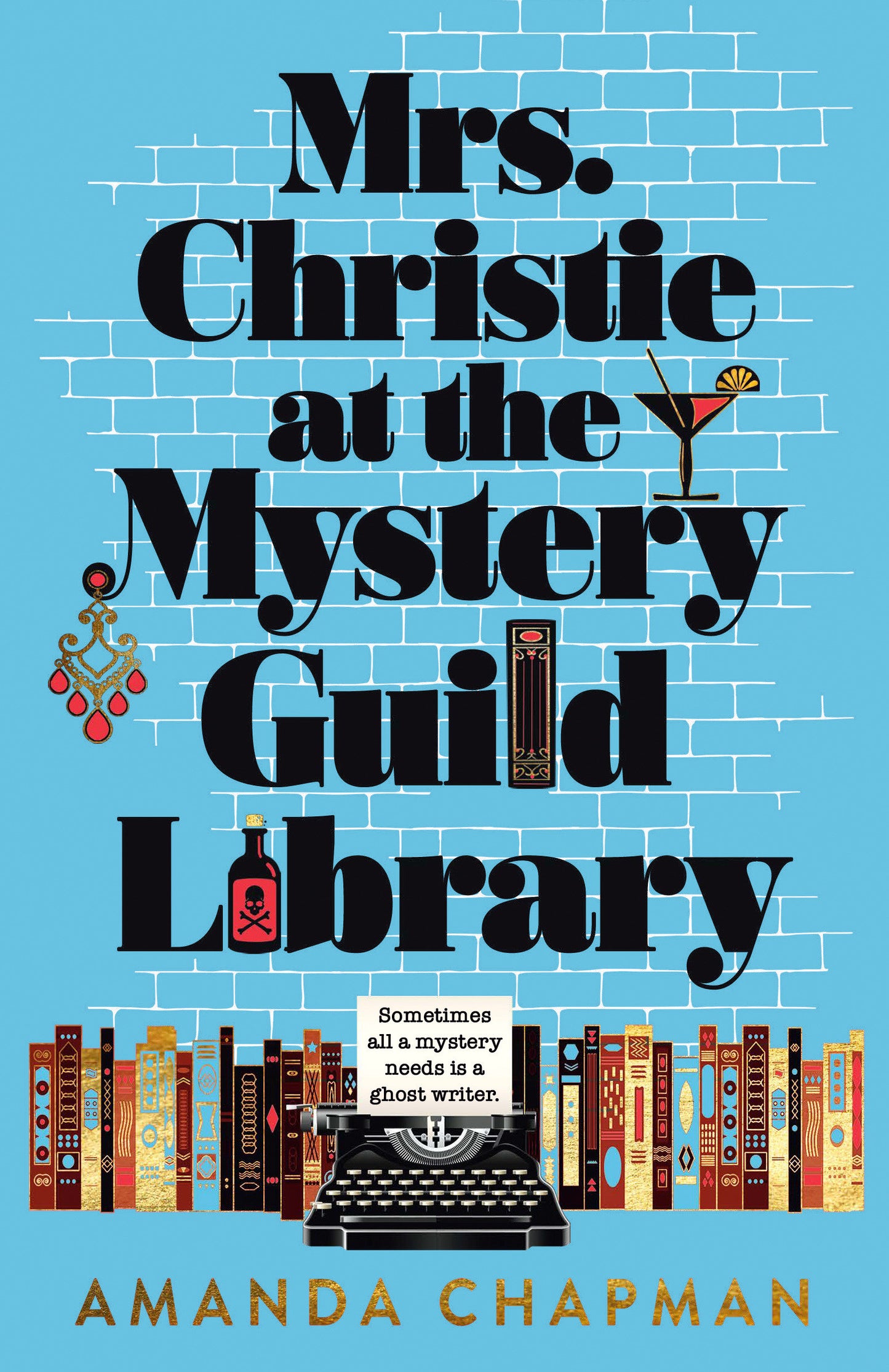 Mrs. Christie at the Mystery Guild Library