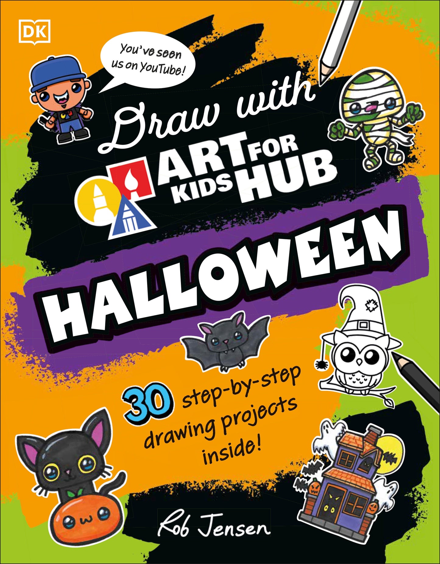 Draw with Art for Kids Hub Halloween (Draw With Art For Kids Hub) (Book:5)