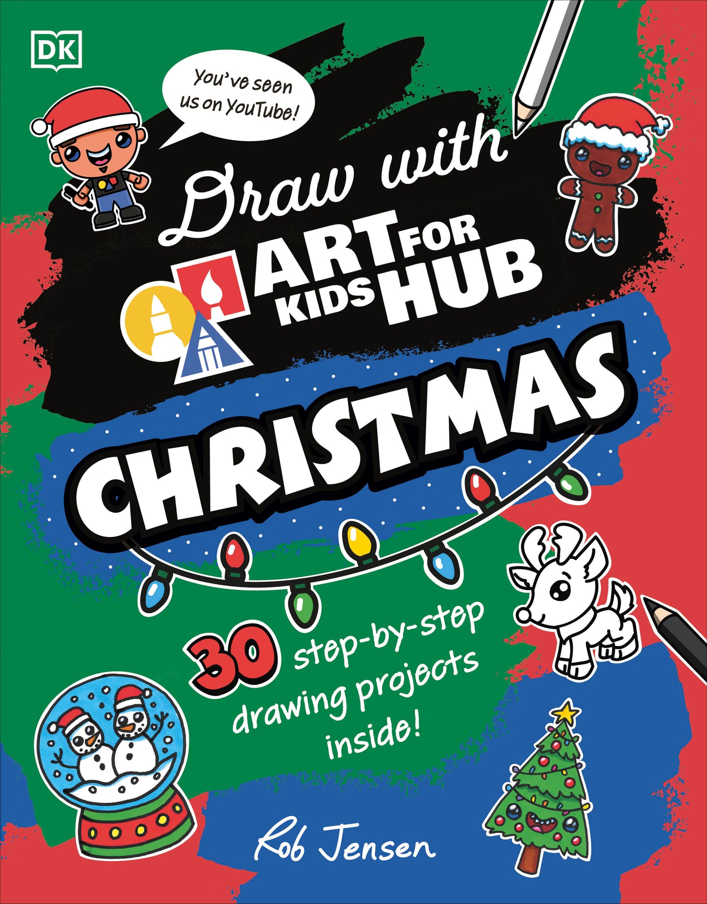 Draw with Art for Kids Hub Christmas (Draw With Art For Kids Hub) (Book:3)