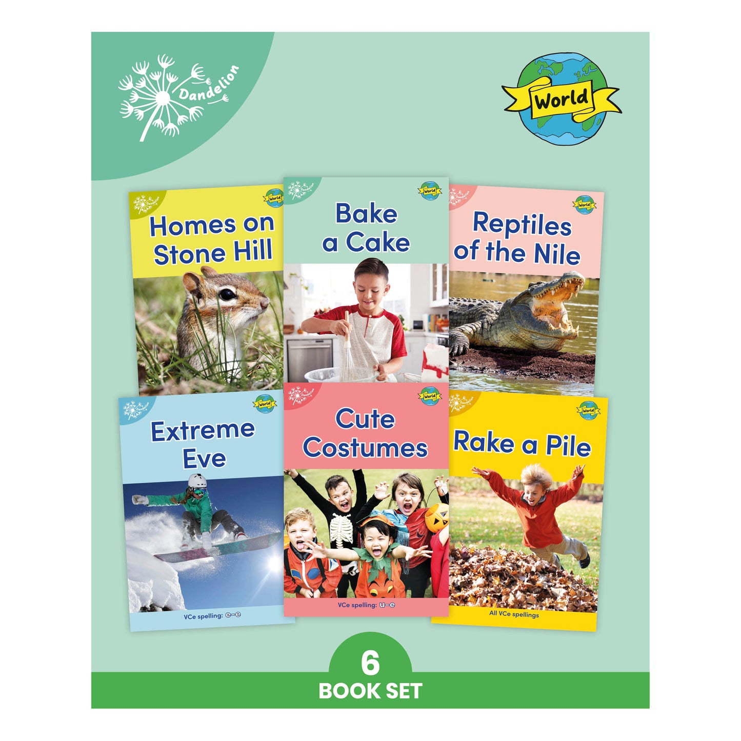 Phonic Books Dandelion World VCe Spellings (Phonic Books Beginner Decodable)