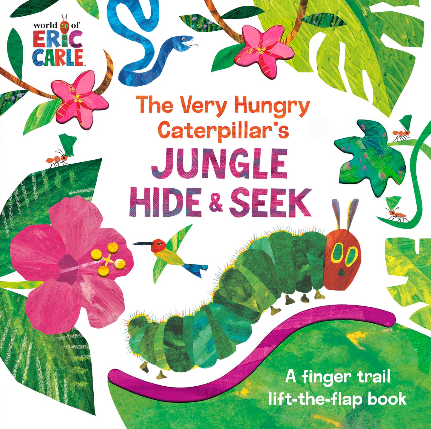 The Very Hungry Caterpillar's Jungle Hide & Seek - A Finger Trail Lift-the-Flap Book